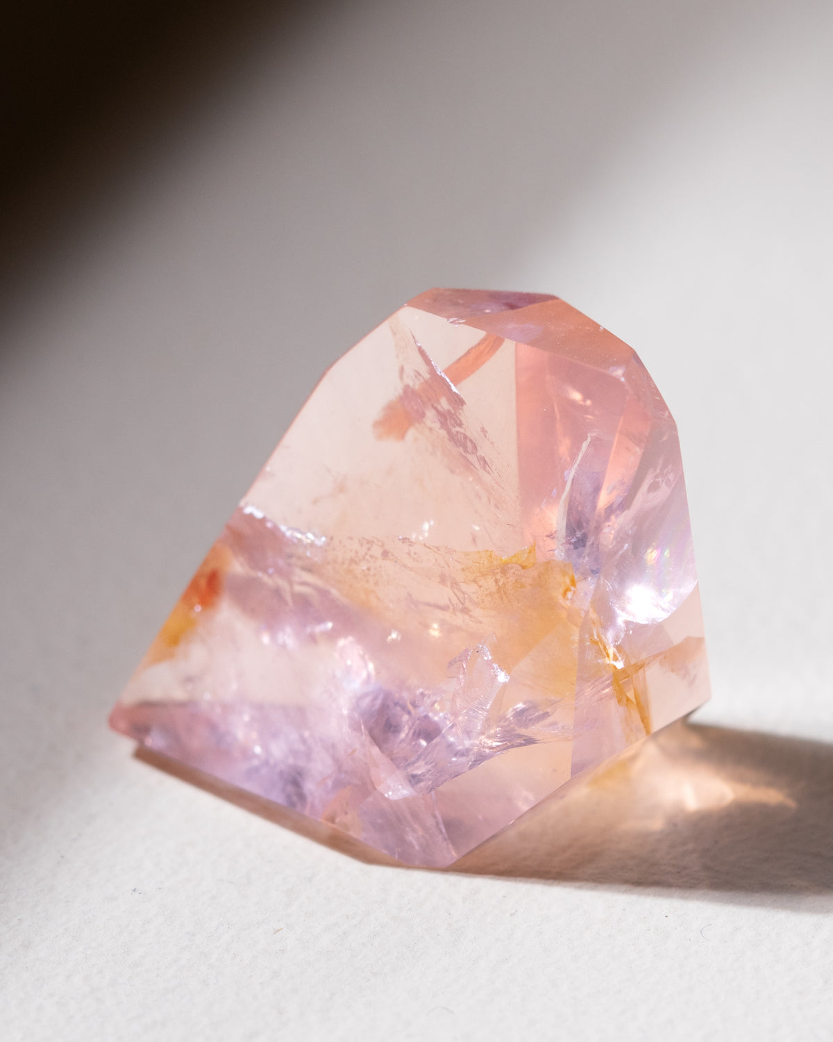 Rosenquarz ("Dream Rose Quartz"), Einzelstück