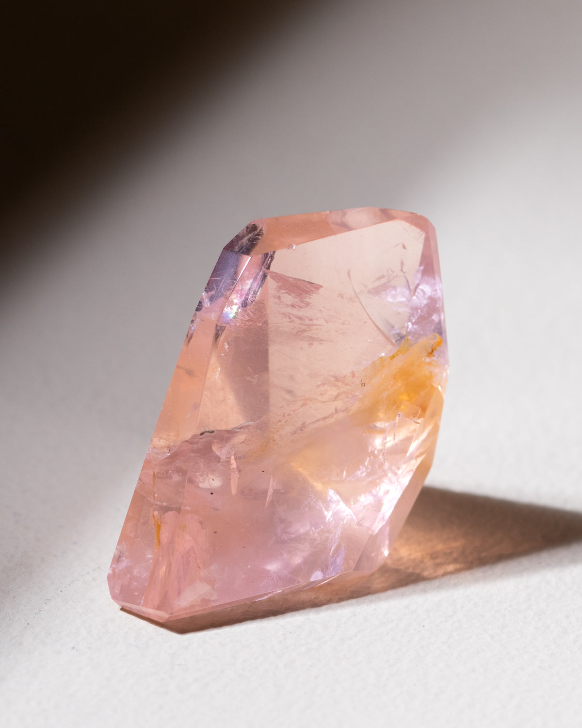 Rosenquarz ("Dream Rose Quartz"), Einzelstück