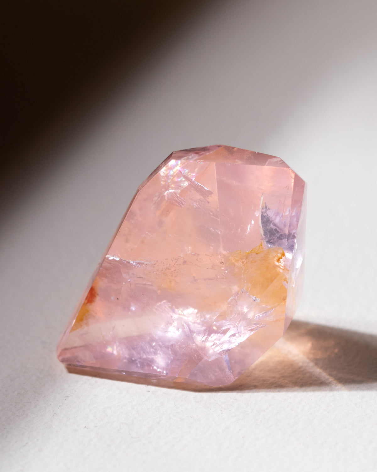 Rosenquarz ("Dream Rose Quartz"), Einzelstück