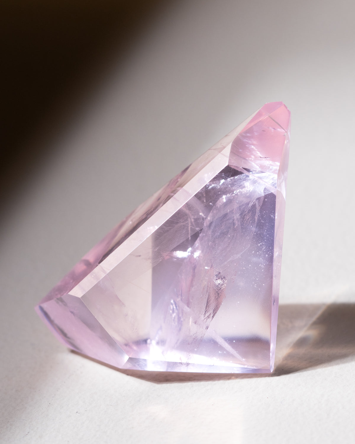 Rosenquarz ("Dream Rose Quartz"), Einzelstück