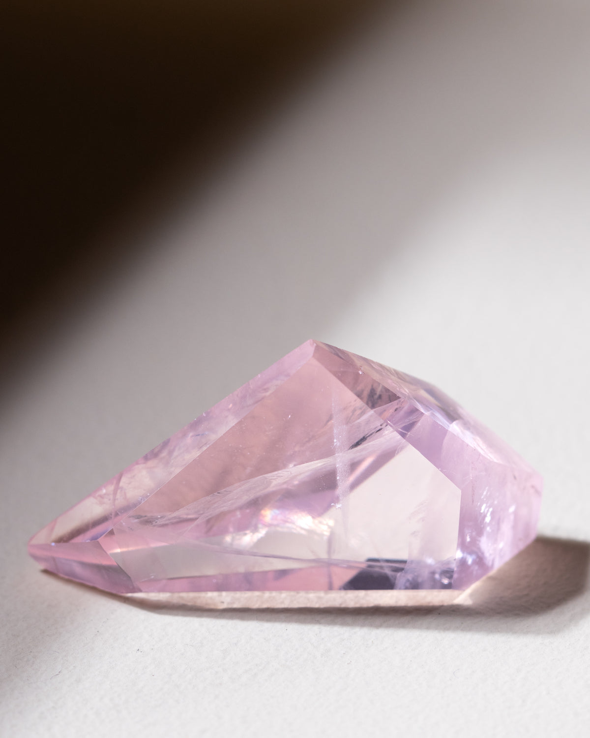 Rosenquarz ("Dream Rose Quartz"), Einzelstück