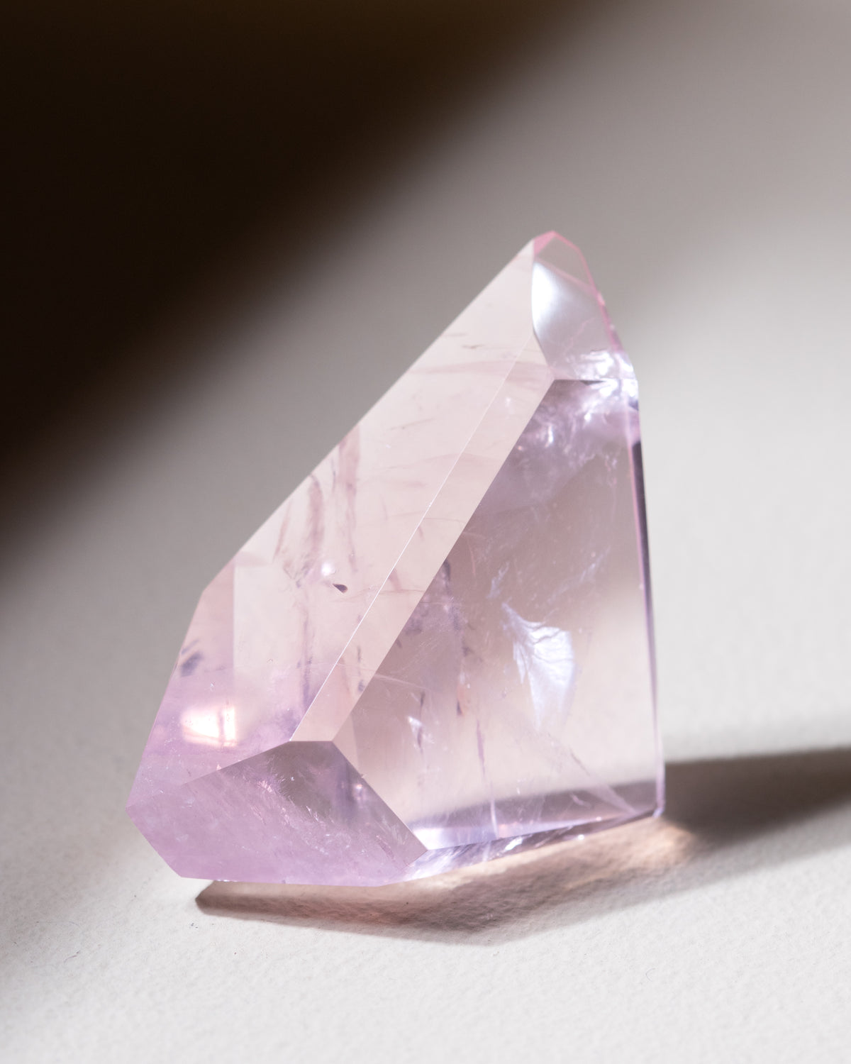Rosenquarz ("Dream Rose Quartz"), Einzelstück