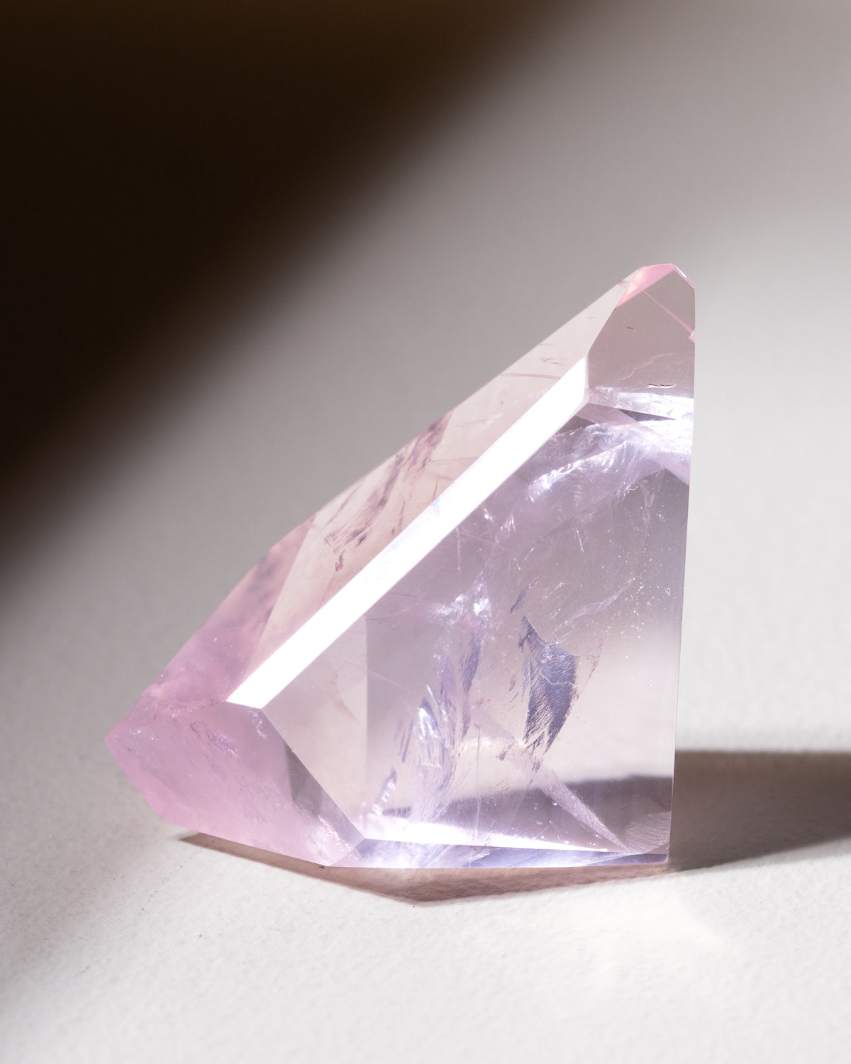 Rosenquarz ("Dream Rose Quartz"), Einzelstück