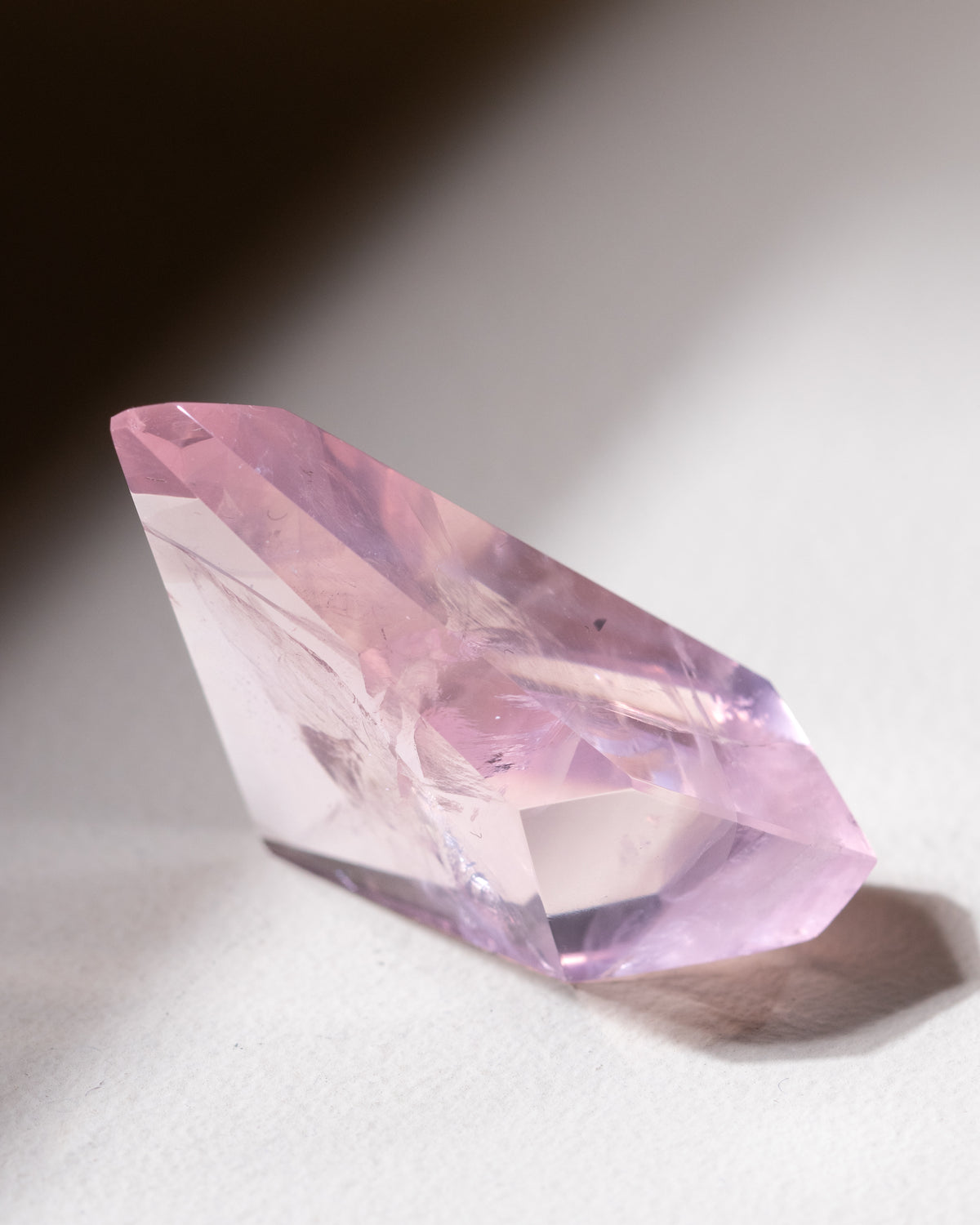 Rosenquarz ("Dream Rose Quartz"), Einzelstück