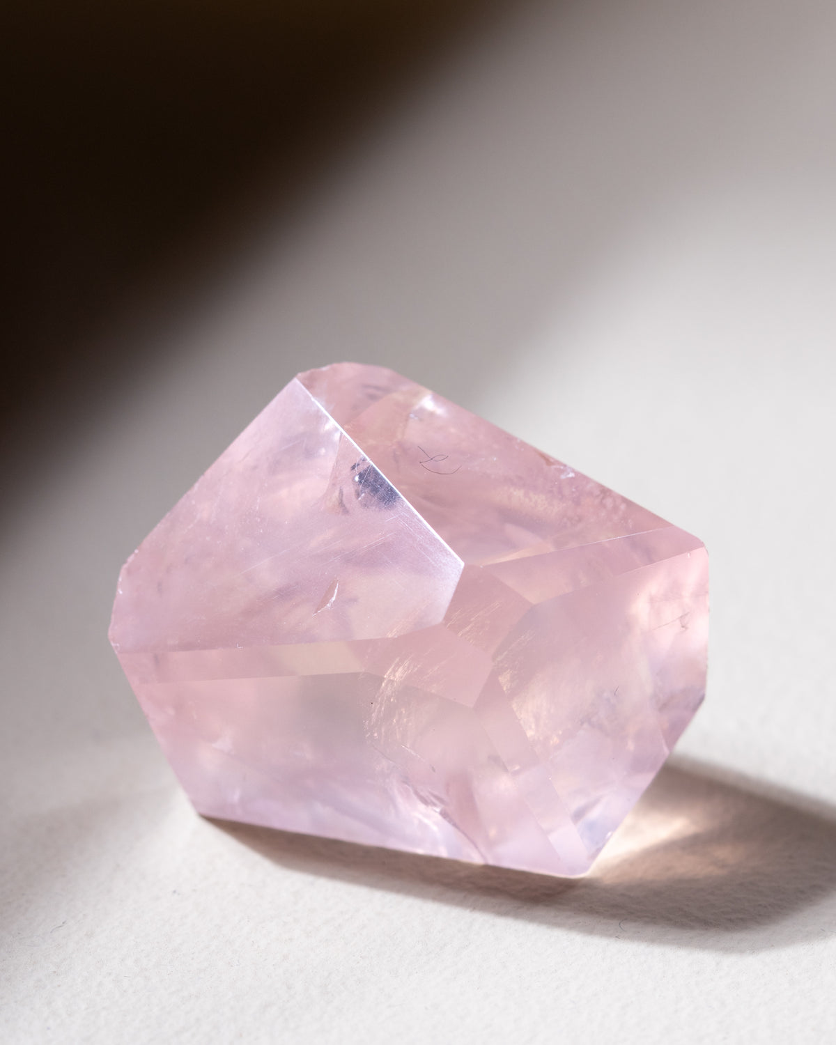 Rosenquarz ("Dream Rose Quartz"), Einzelstück