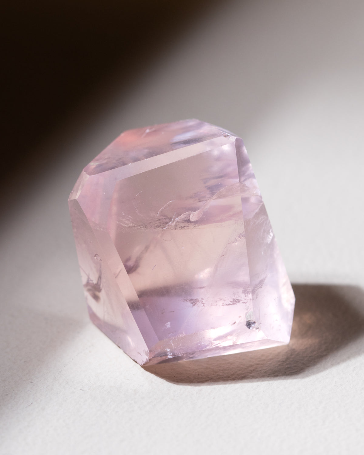 Rosenquarz ("Dream Rose Quartz"), Einzelstück