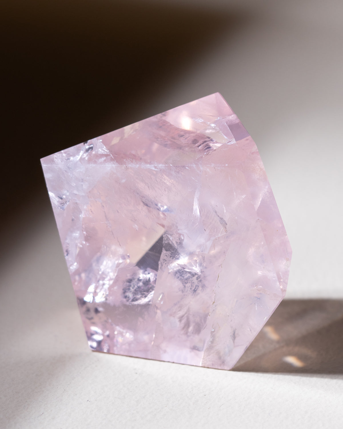 Rosenquarz ("Dream Rose Quartz"), Einzelstück