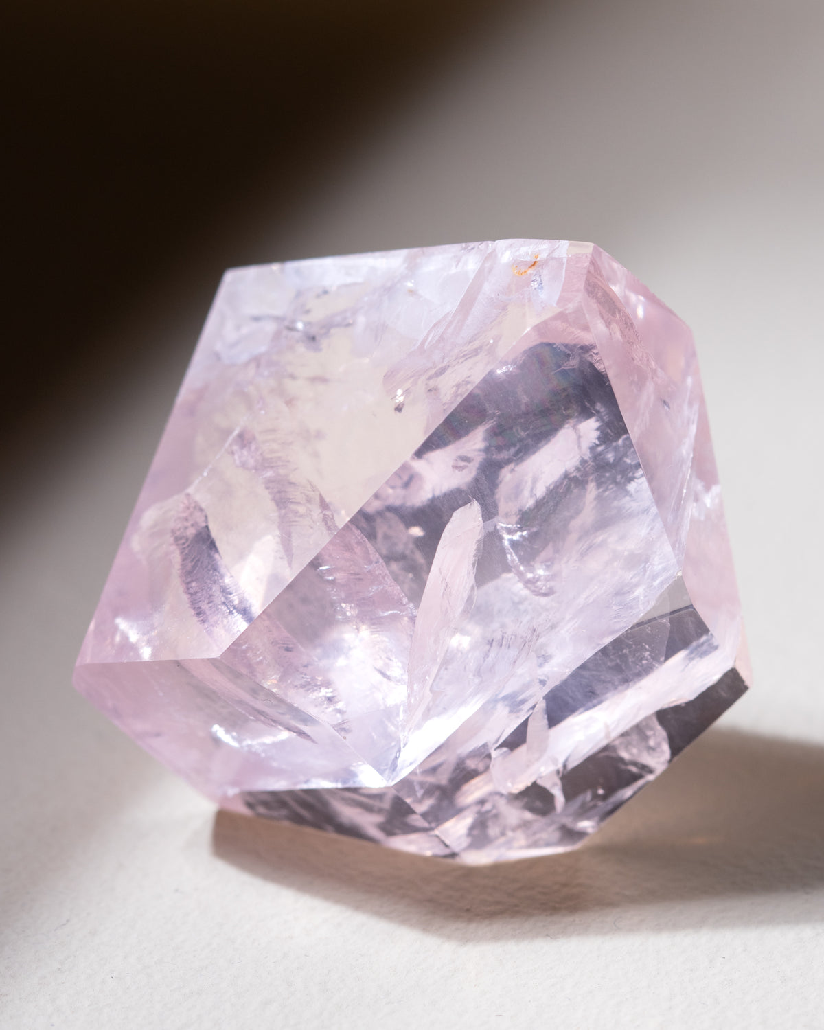 Rosenquarz ("Dream Rose Quartz"), Einzelstück