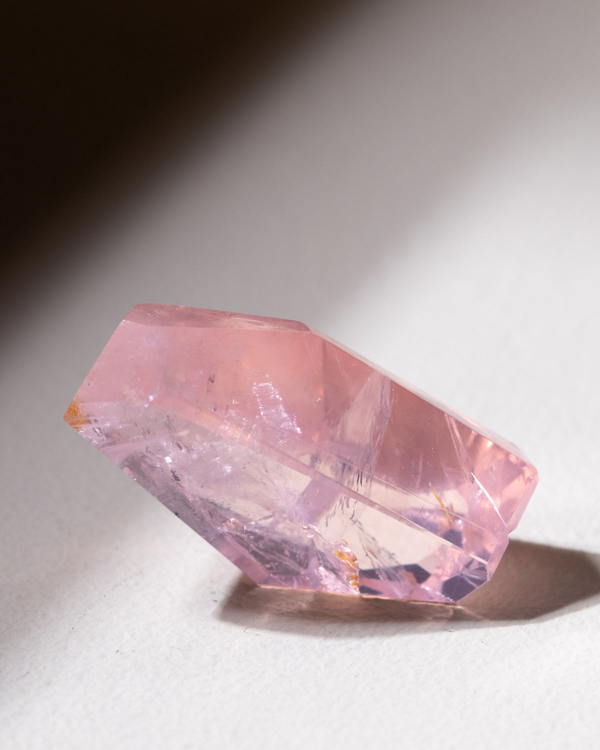 Rosenquarz ("Dream Rose Quartz"), Einzelstück