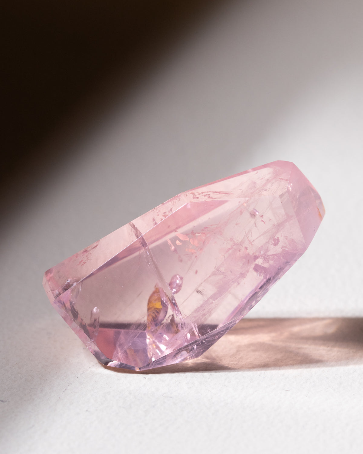 Rosenquarz ("Dream Rose Quartz"), Einzelstück