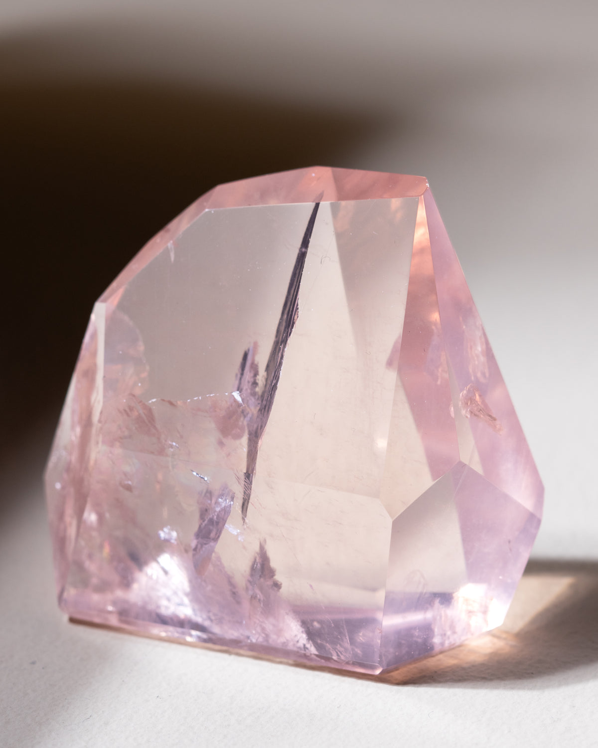 Rosenquarz ("Dream Rose Quartz"), Einzelstück