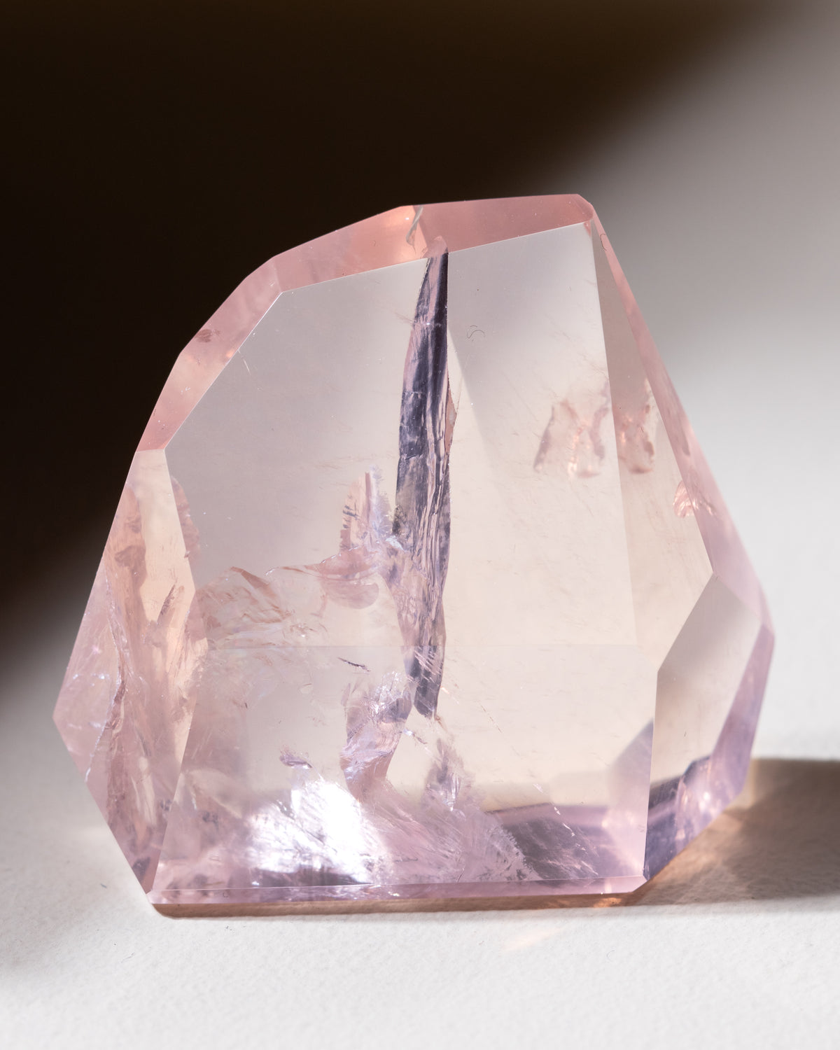 Rosenquarz ("Dream Rose Quartz"), Einzelstück