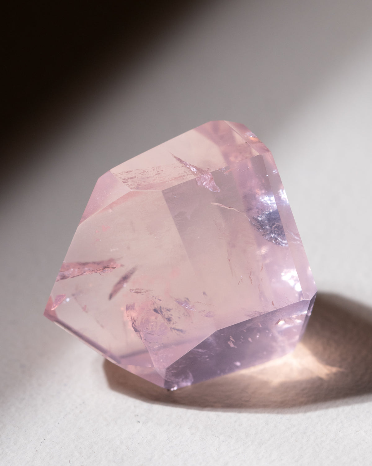 Rosenquarz ("Dream Rose Quartz"), Einzelstück