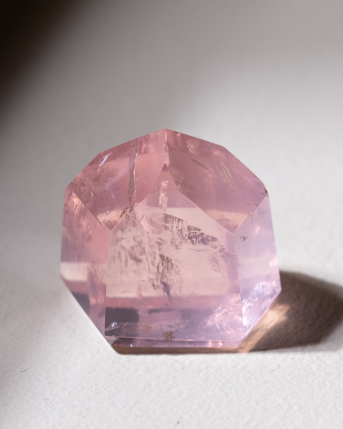 Rosenquarz ("Dream Rose Quartz"), Einzelstück