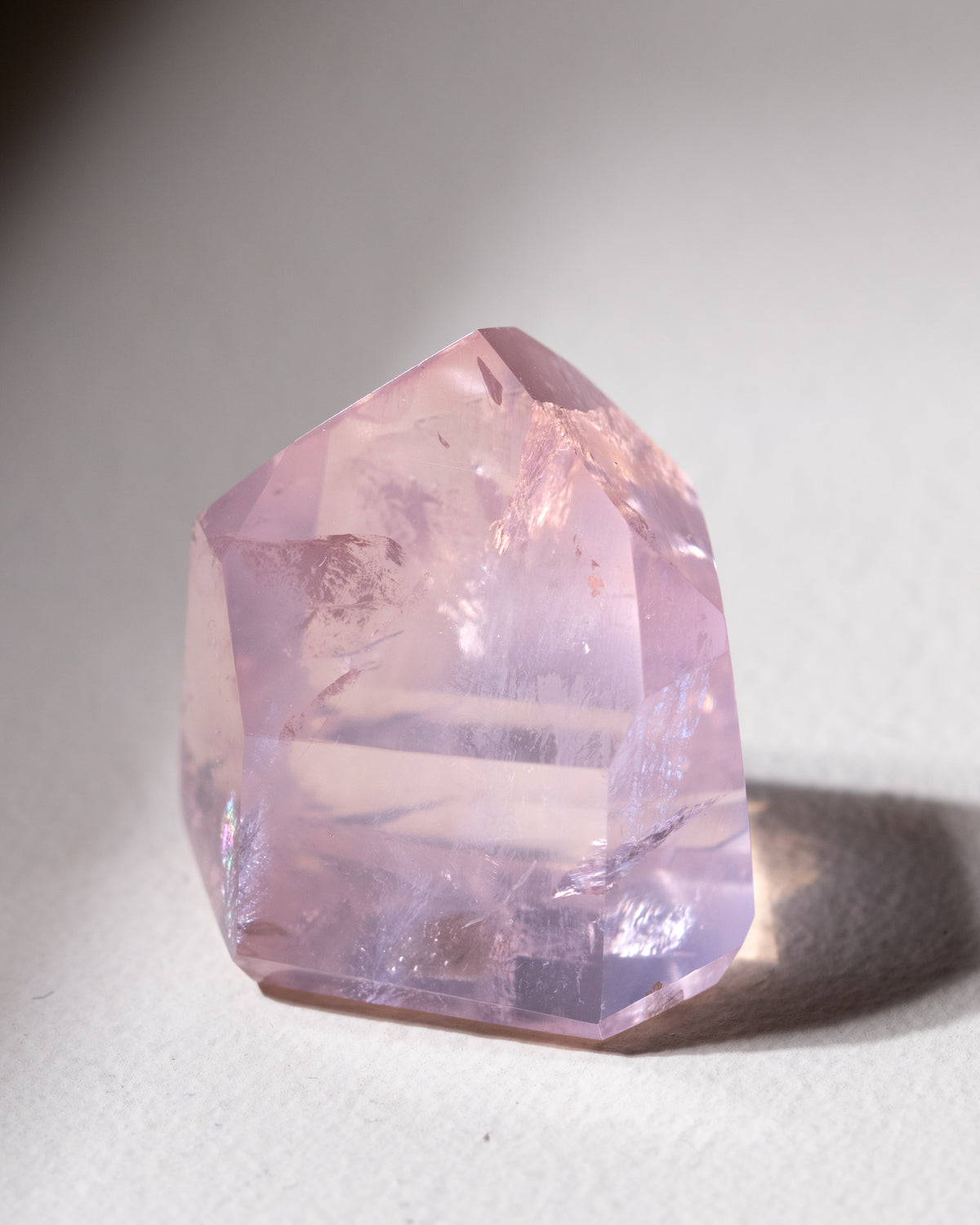 Rosenquarz ("Dream Rose Quartz"), Einzelstück