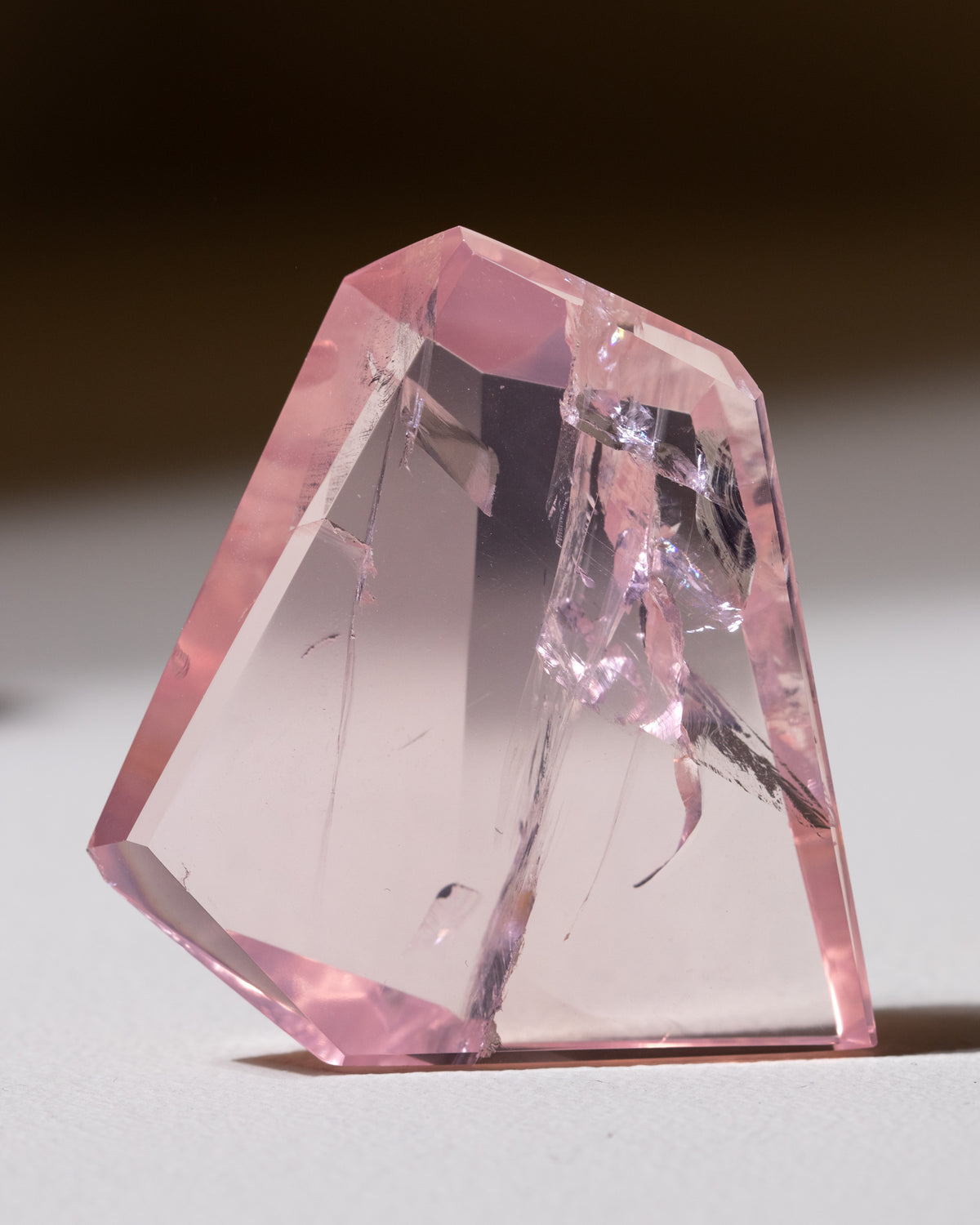 Rosenquarz ("Dream Rose Quartz"), Einzelstück