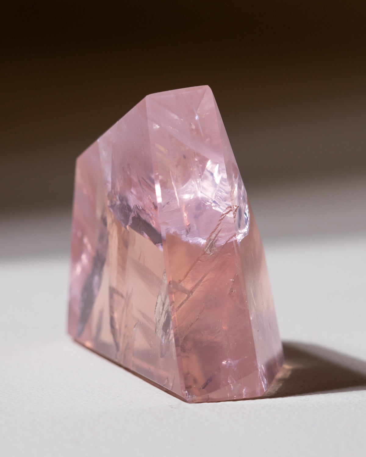 Rosenquarz ("Dream Rose Quartz"), Einzelstück