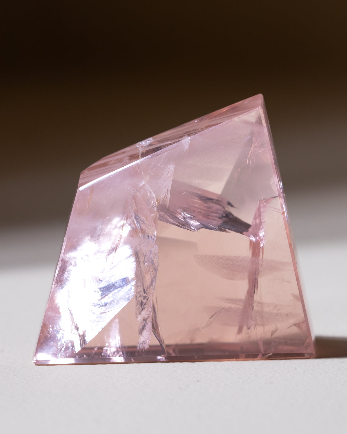Rosenquarz ("Dream Rose Quartz"), Einzelstück