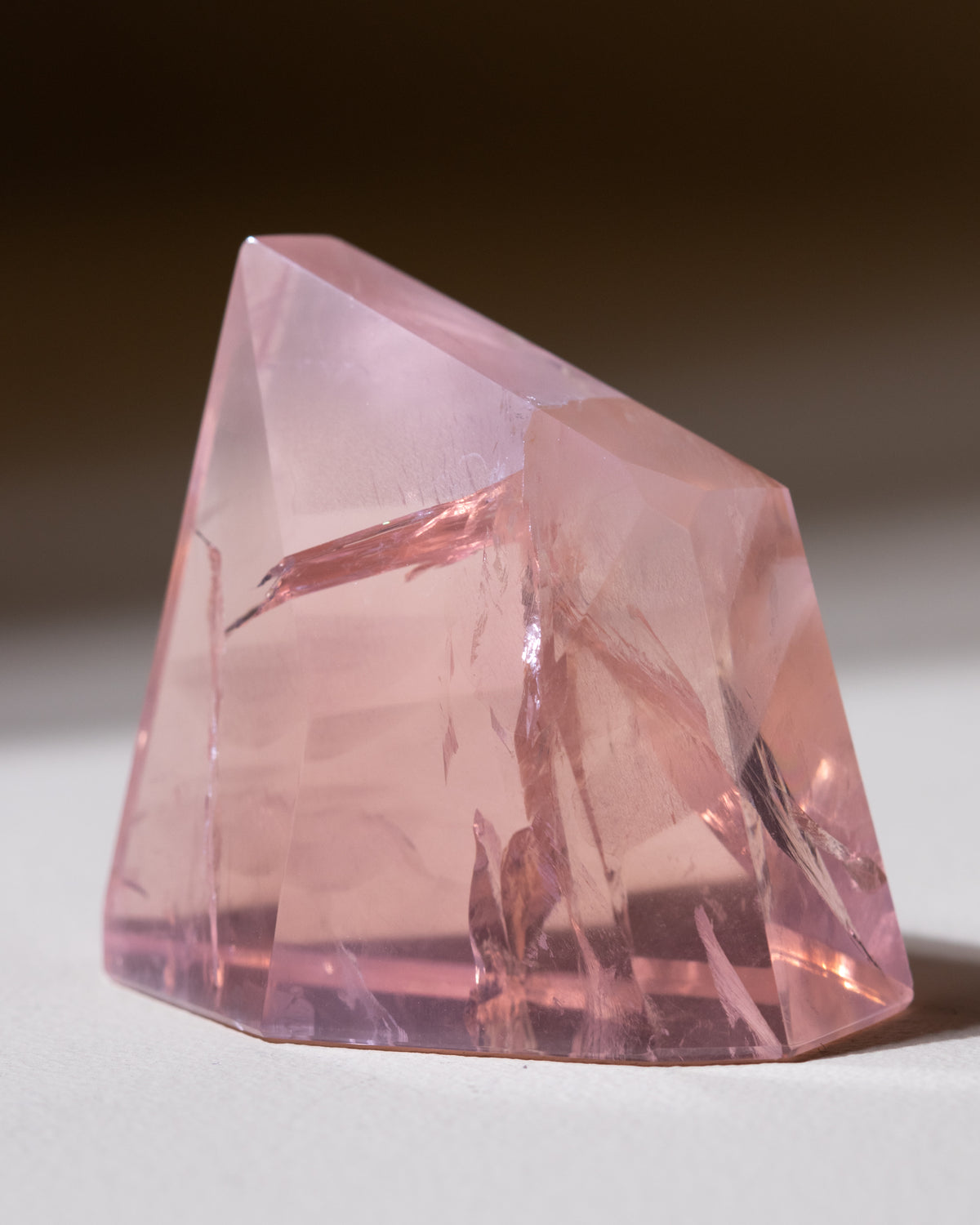 Rosenquarz ("Dream Rose Quartz"), Einzelstück