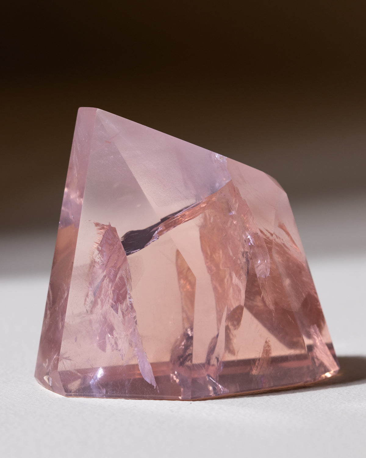 Rosenquarz ("Dream Rose Quartz"), Einzelstück
