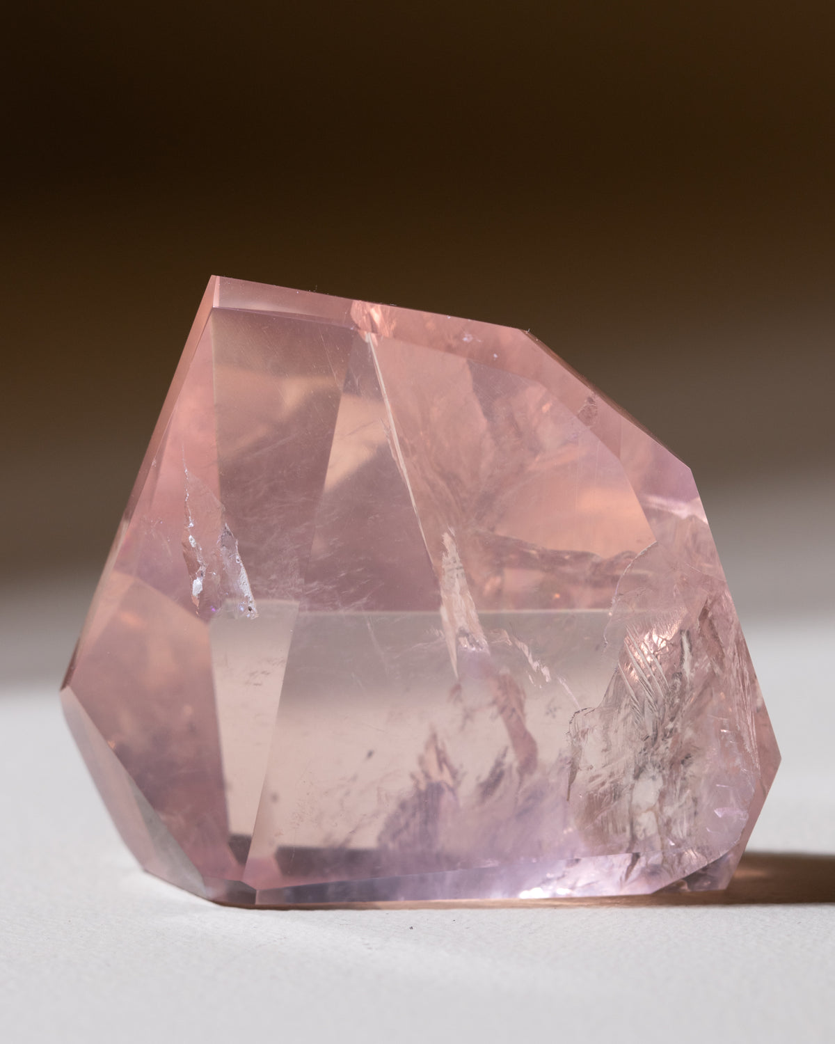 Rosenquarz ("Dream Rose Quartz"), Einzelstück