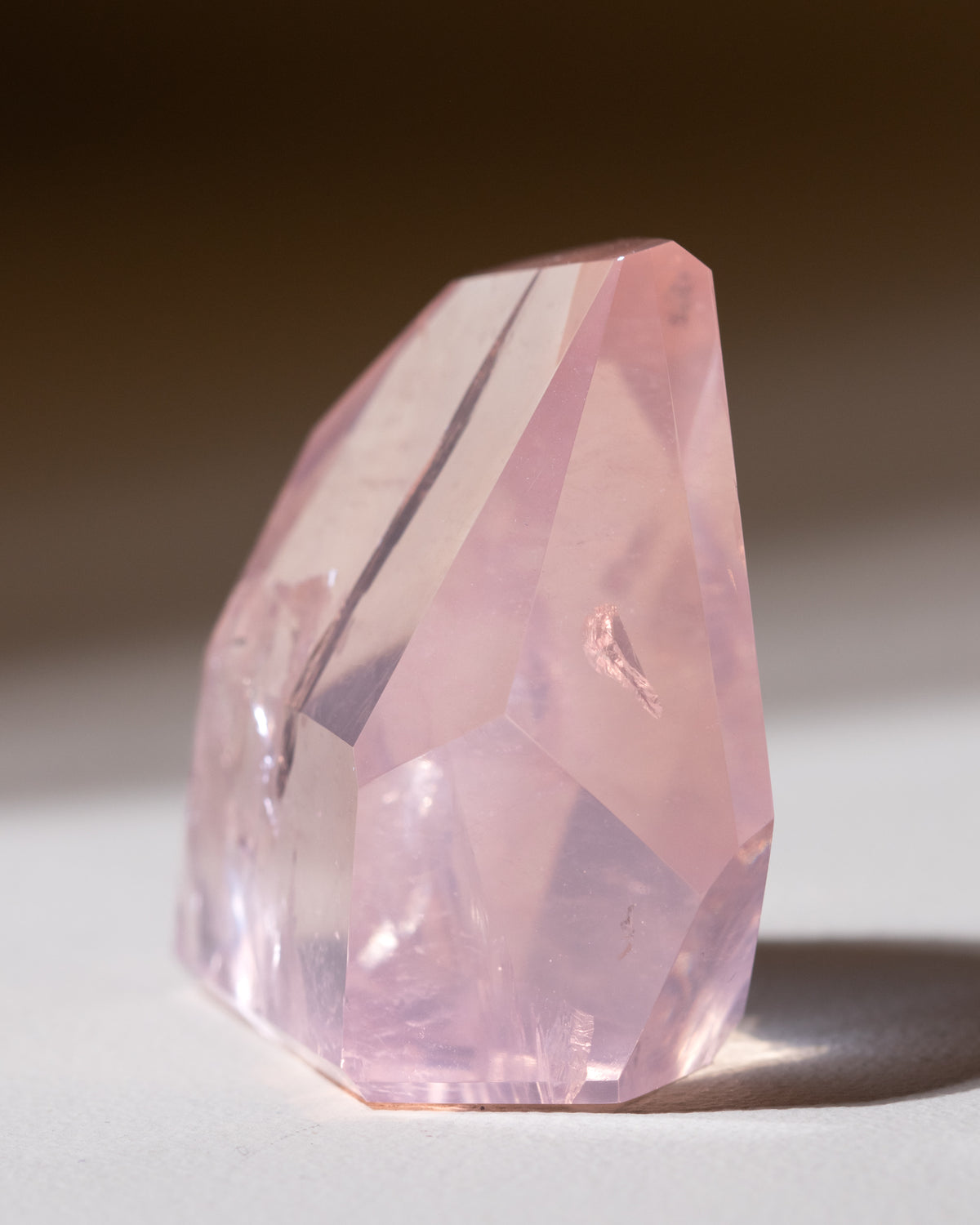 Rosenquarz ("Dream Rose Quartz"), Einzelstück