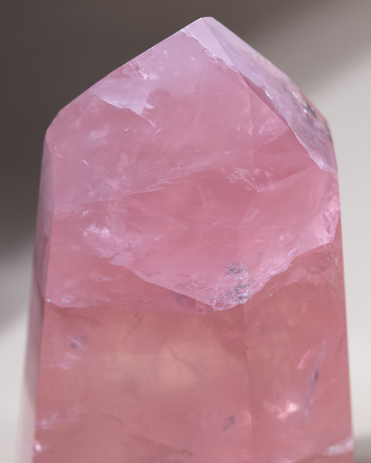 Rosenquarz ("Dream Rose Quartz"), Einzelstück
