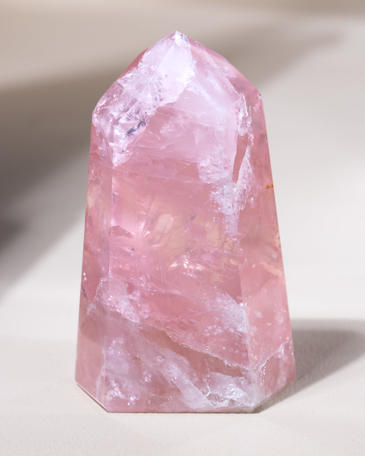 Rosenquarz ("Dream Rose Quartz"), Einzelstück