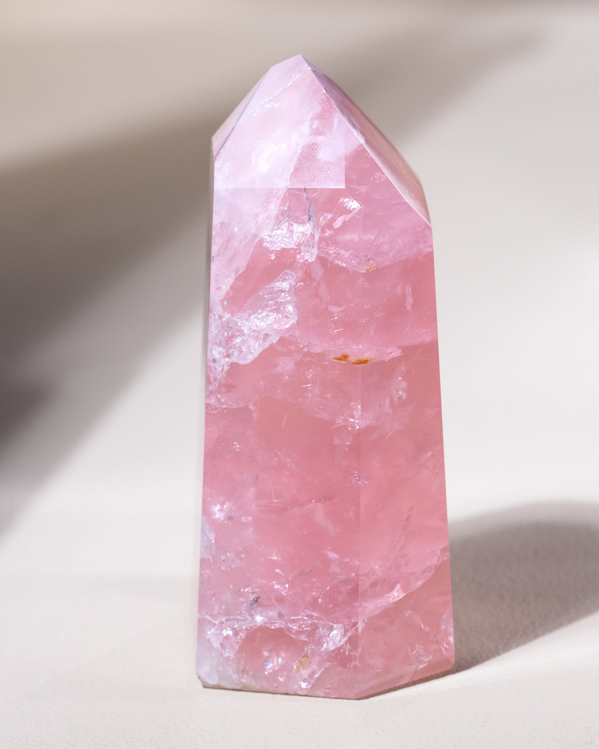 Rosenquarz ("Dream Rose Quartz"), Einzelstück