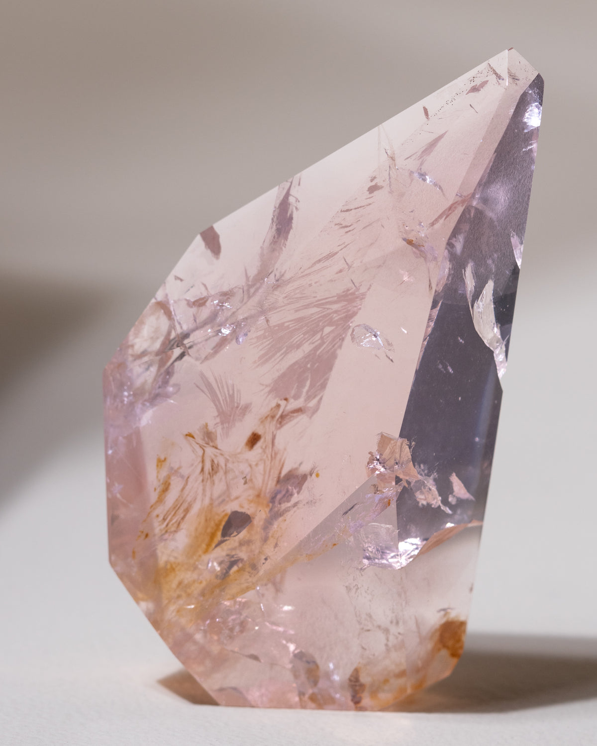 Rosenquarz ("Dream Rose Quartz"), Einzelstück