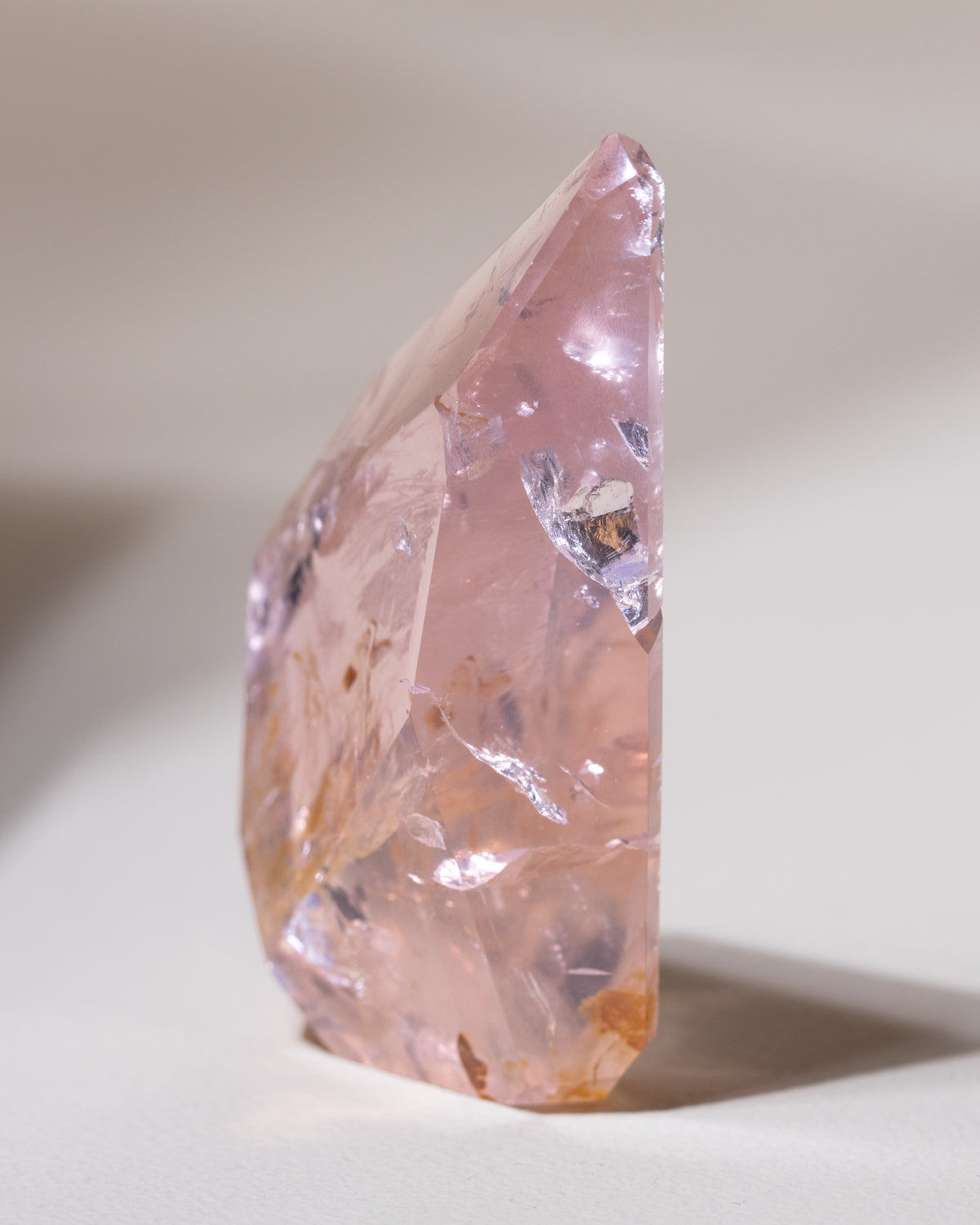 Rosenquarz ("Dream Rose Quartz"), Einzelstück