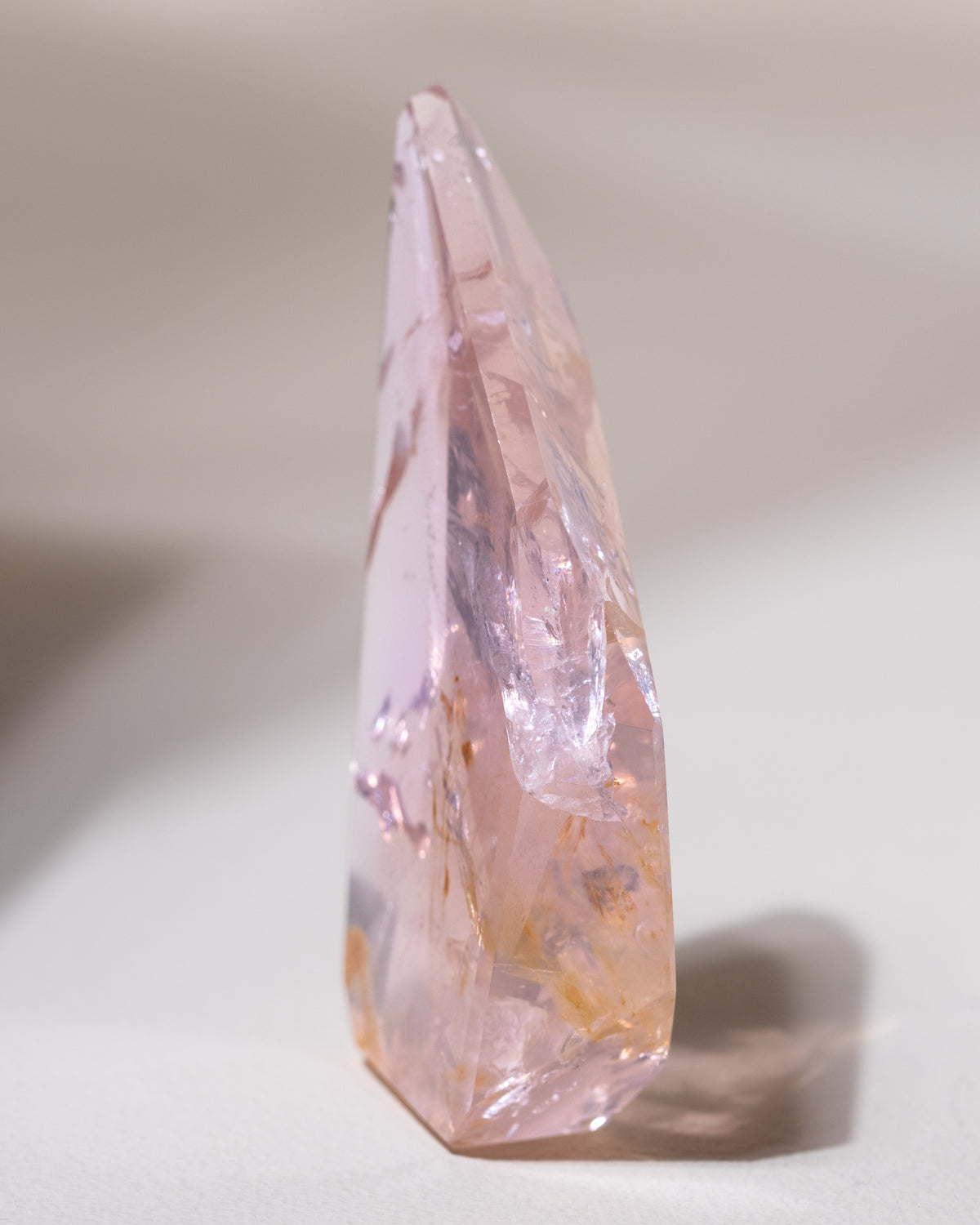 Rosenquarz ("Dream Rose Quartz"), Einzelstück