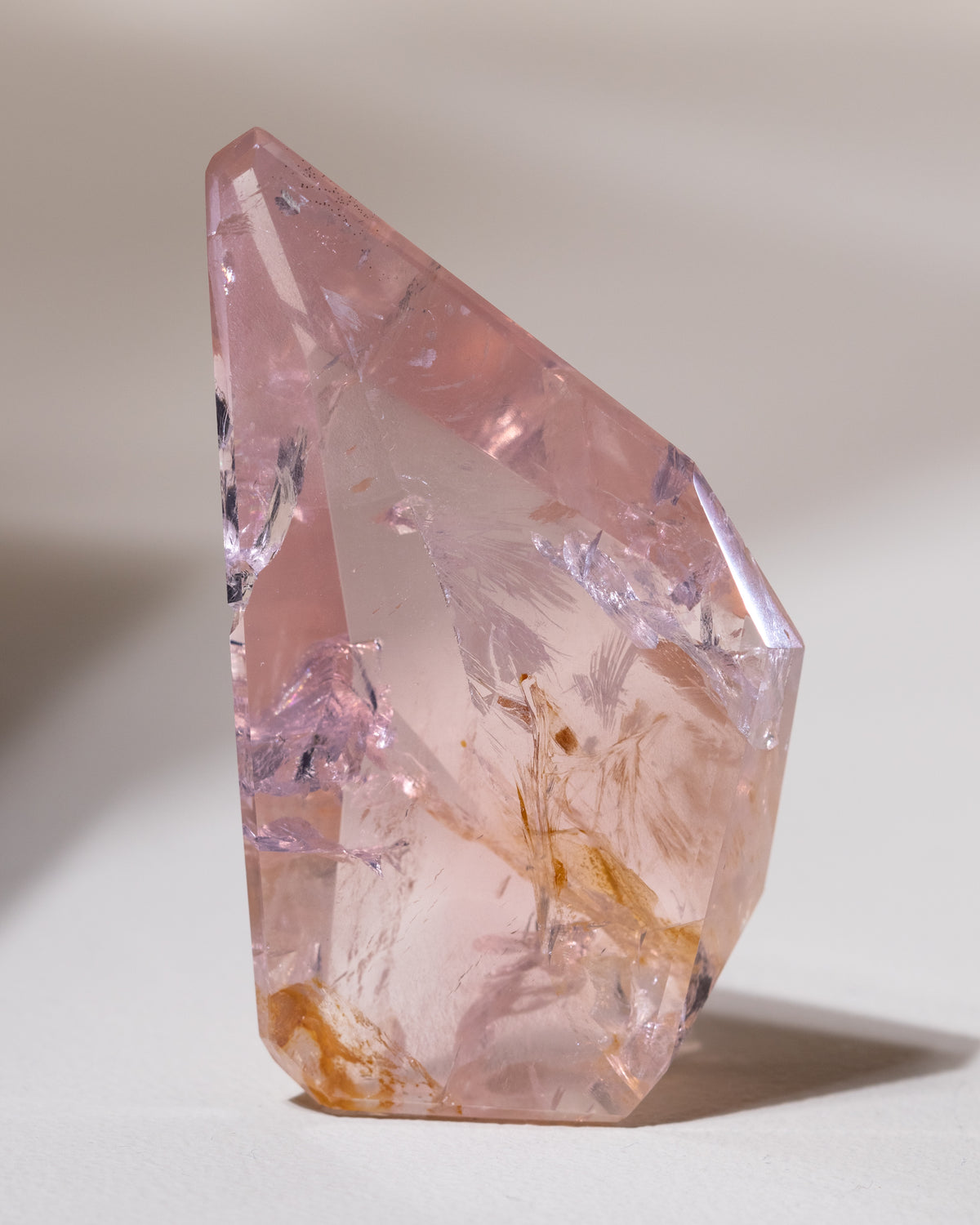 Rosenquarz ("Dream Rose Quartz"), Einzelstück