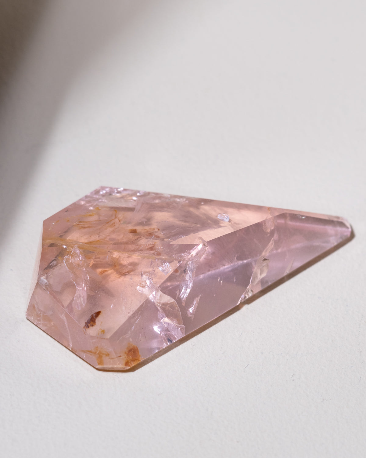 Rosenquarz ("Dream Rose Quartz"), Einzelstück