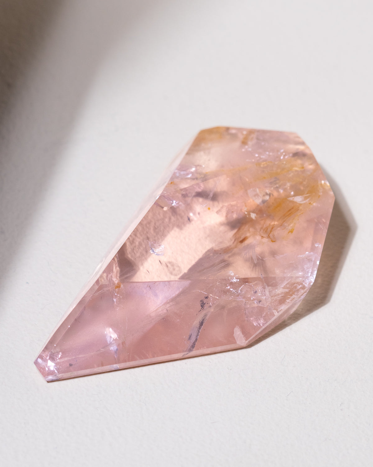 Rosenquarz ("Dream Rose Quartz"), Einzelstück