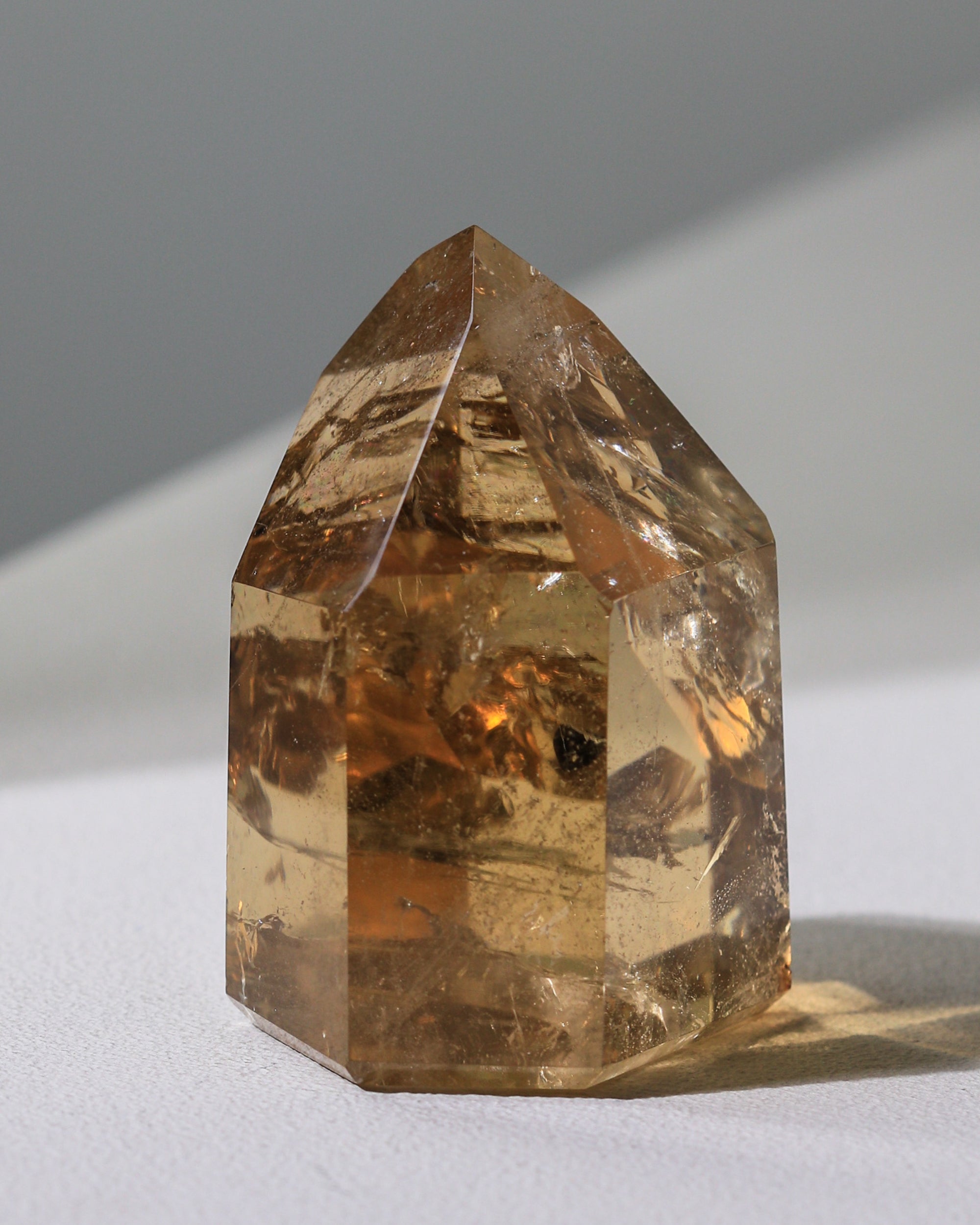 Citrine Point (Natural Citrine), Single Piece