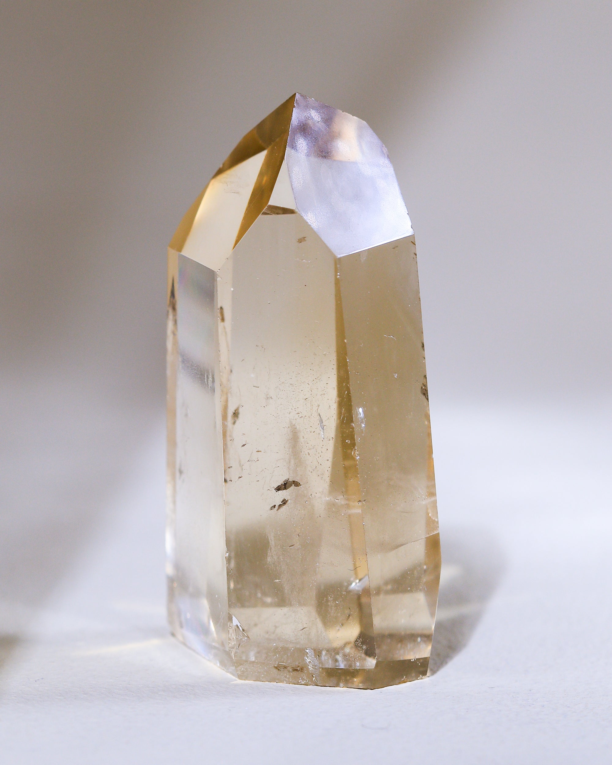 Citrin Spitze (Naturcitrin), Einzelstück