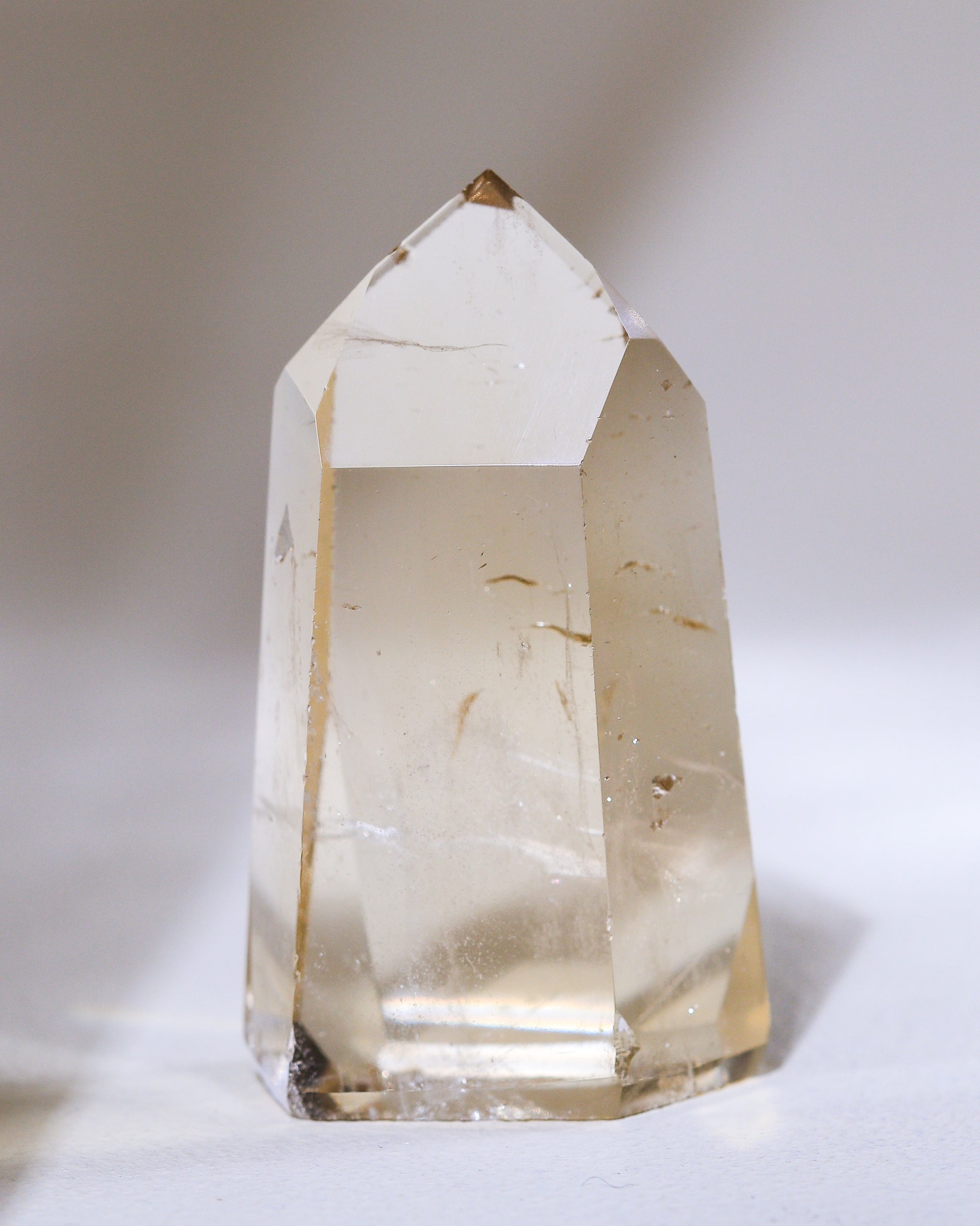 Citrin Spitze (Naturcitrin), Einzelstück