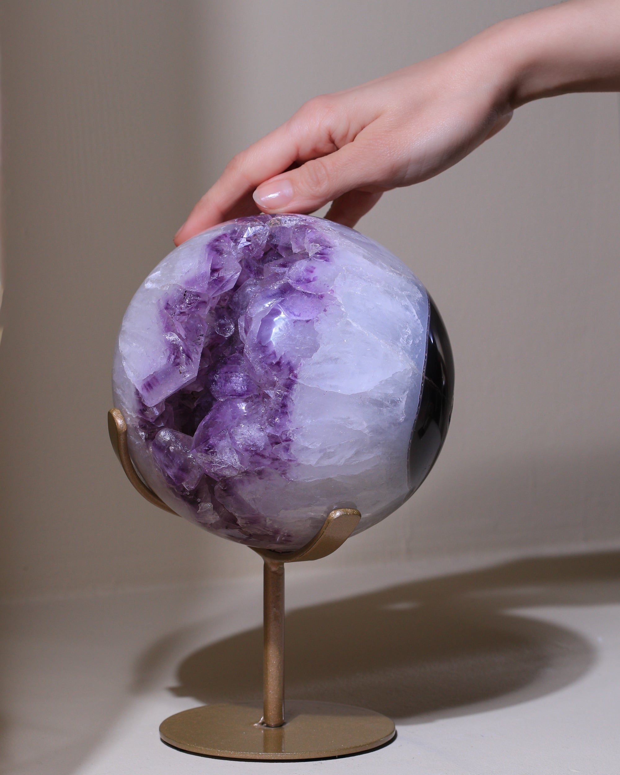 große Amethyst Kugel, Einzelstück