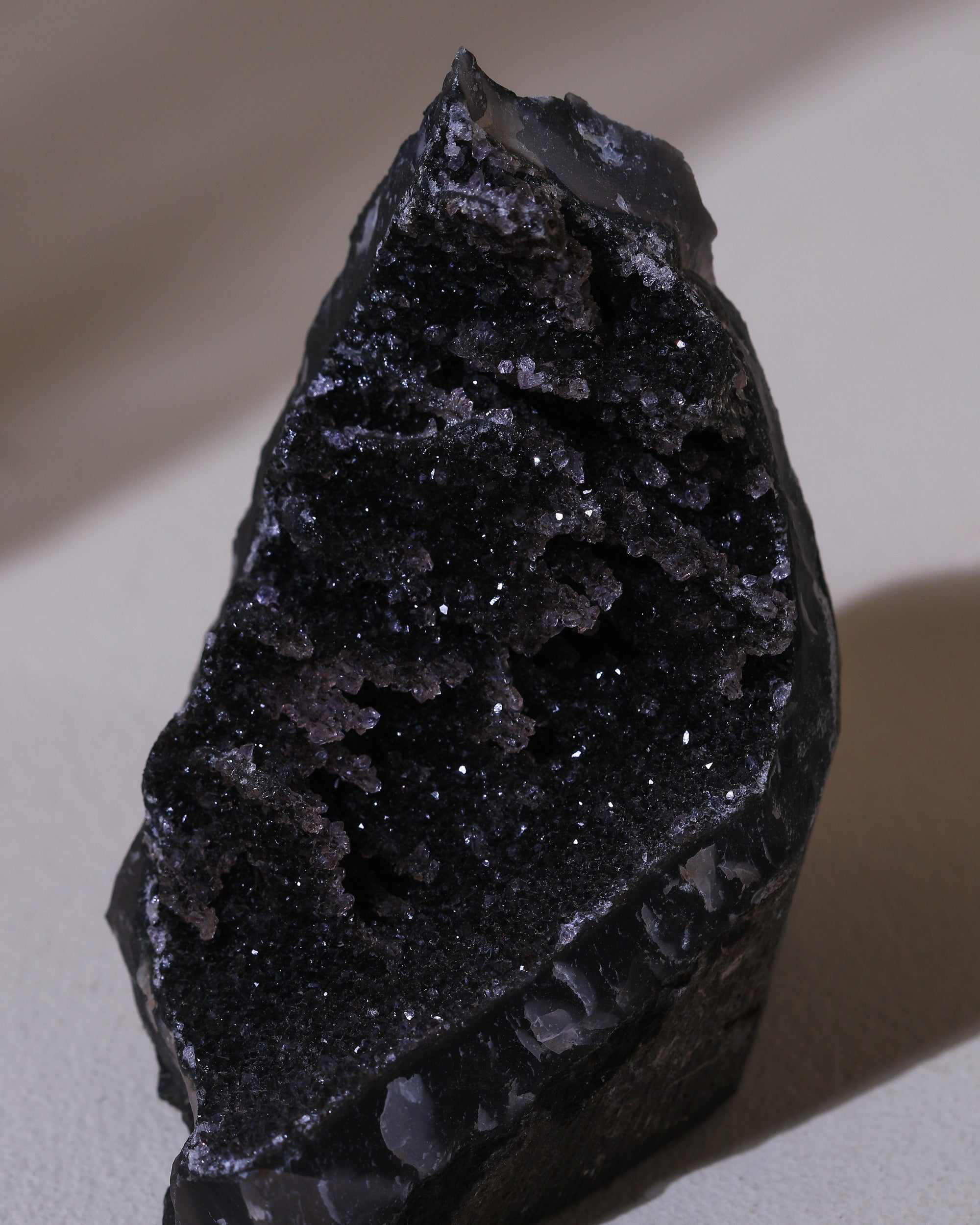 Black Amethyst Kristall, Einzelstück