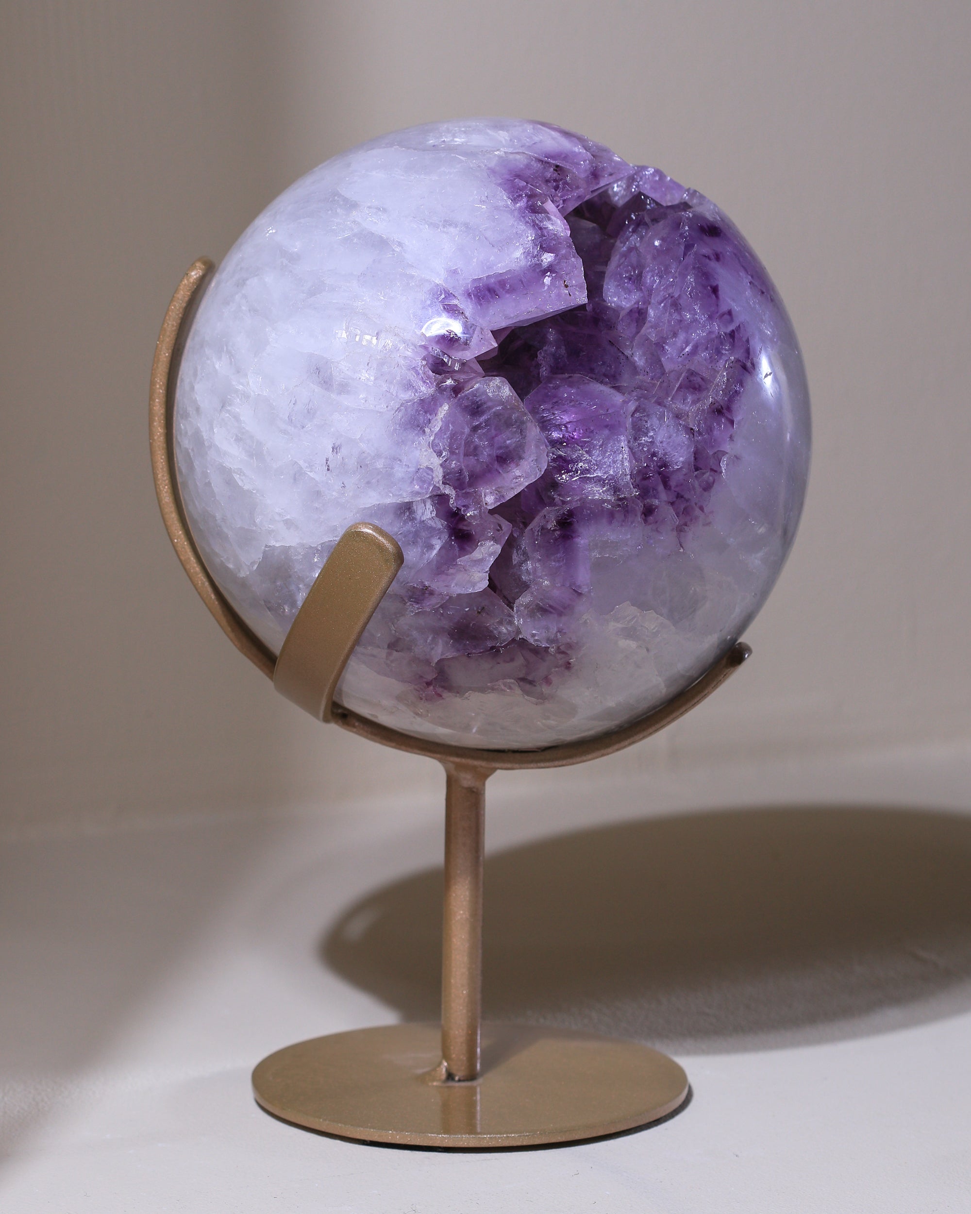 große Amethyst Kugel, Einzelstück