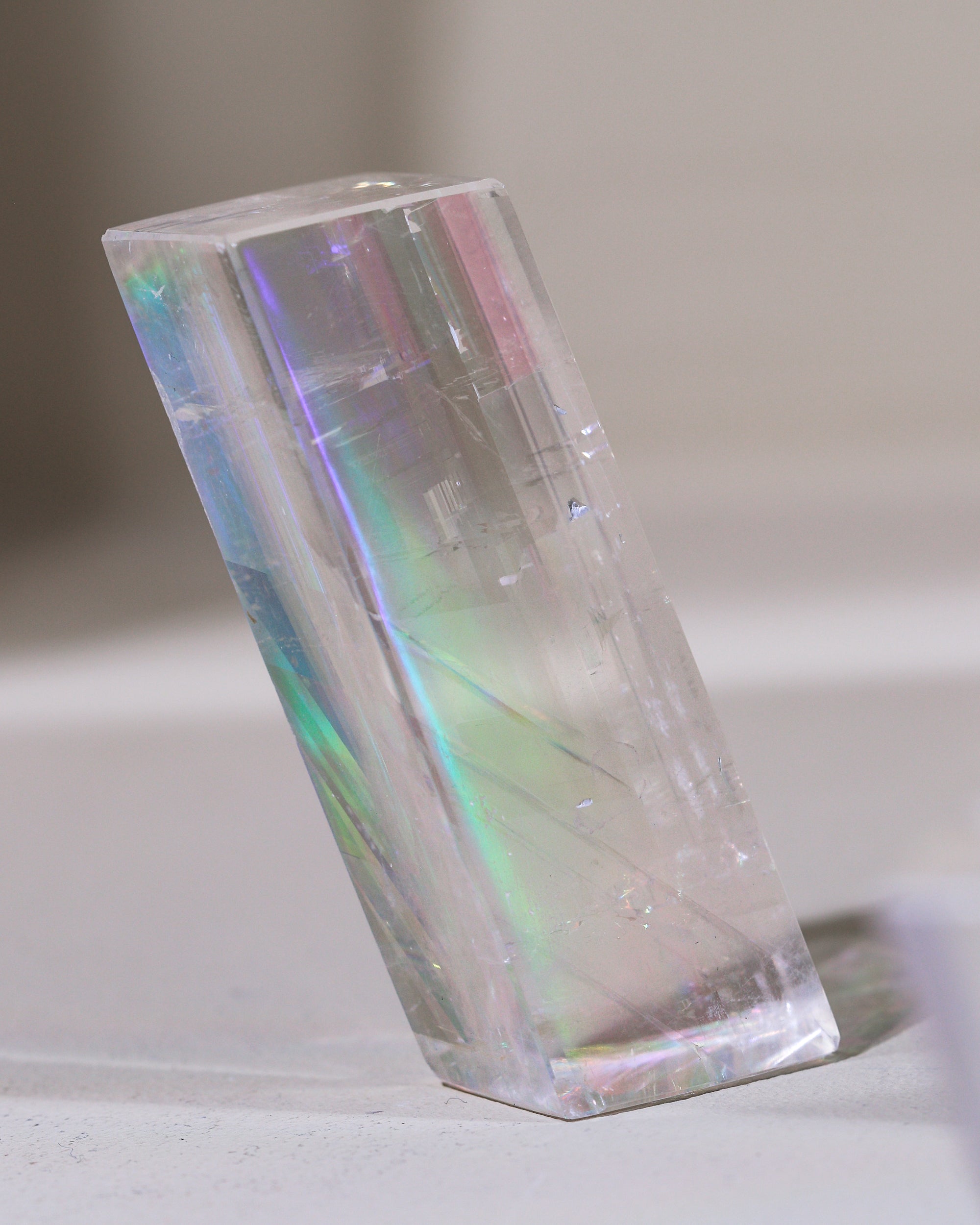 Optischer Calcit, Einzelstück