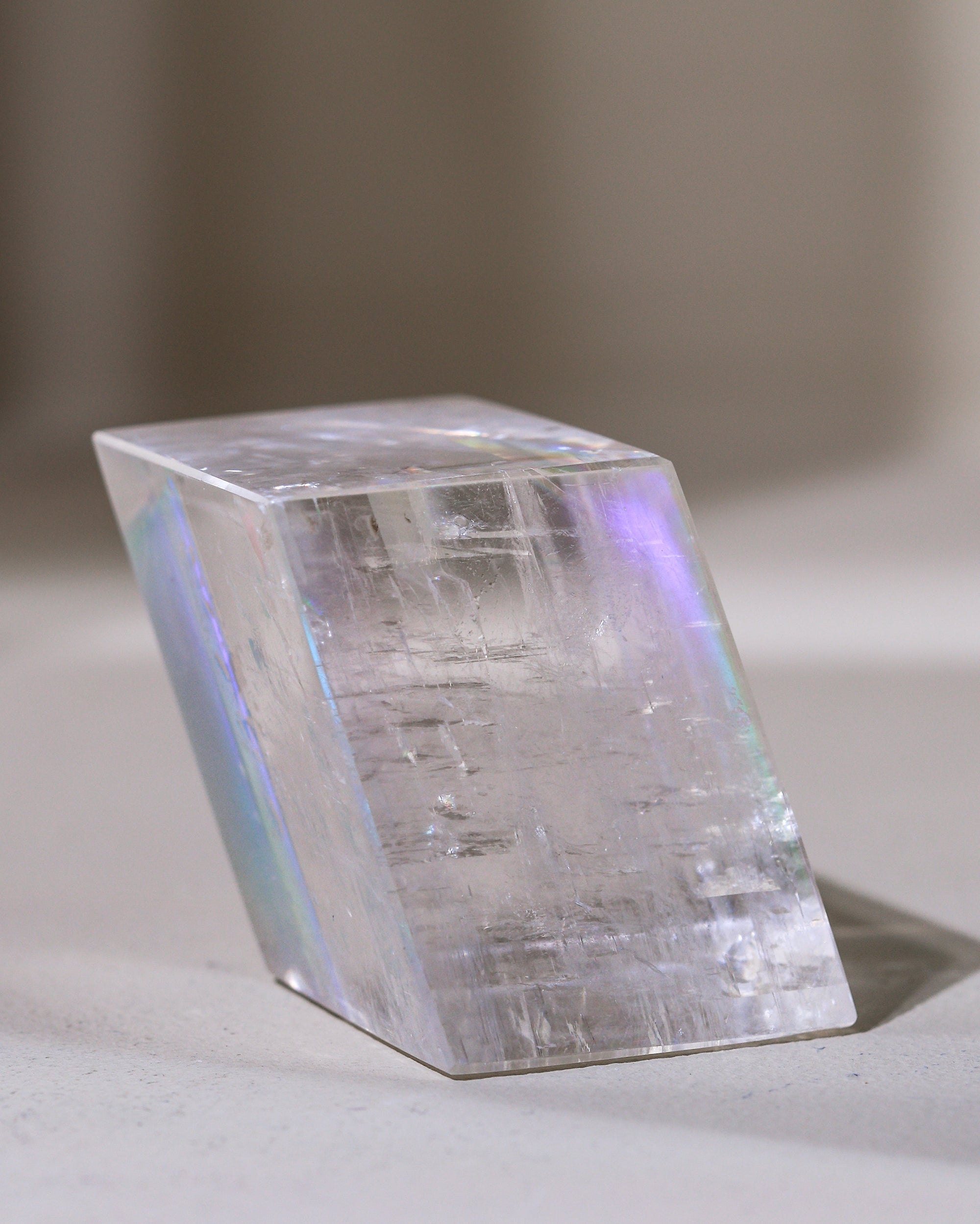 Optischer Calcit, Einzelstück