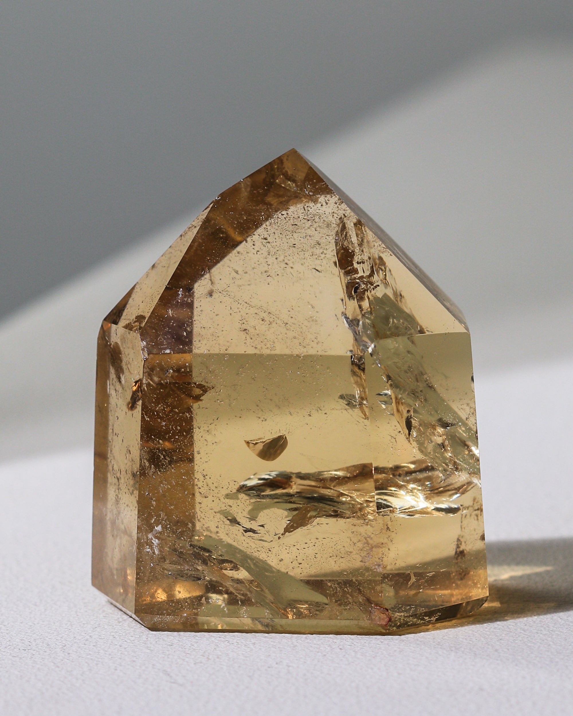 Citrine Point (Natural Citrine), Single Piece