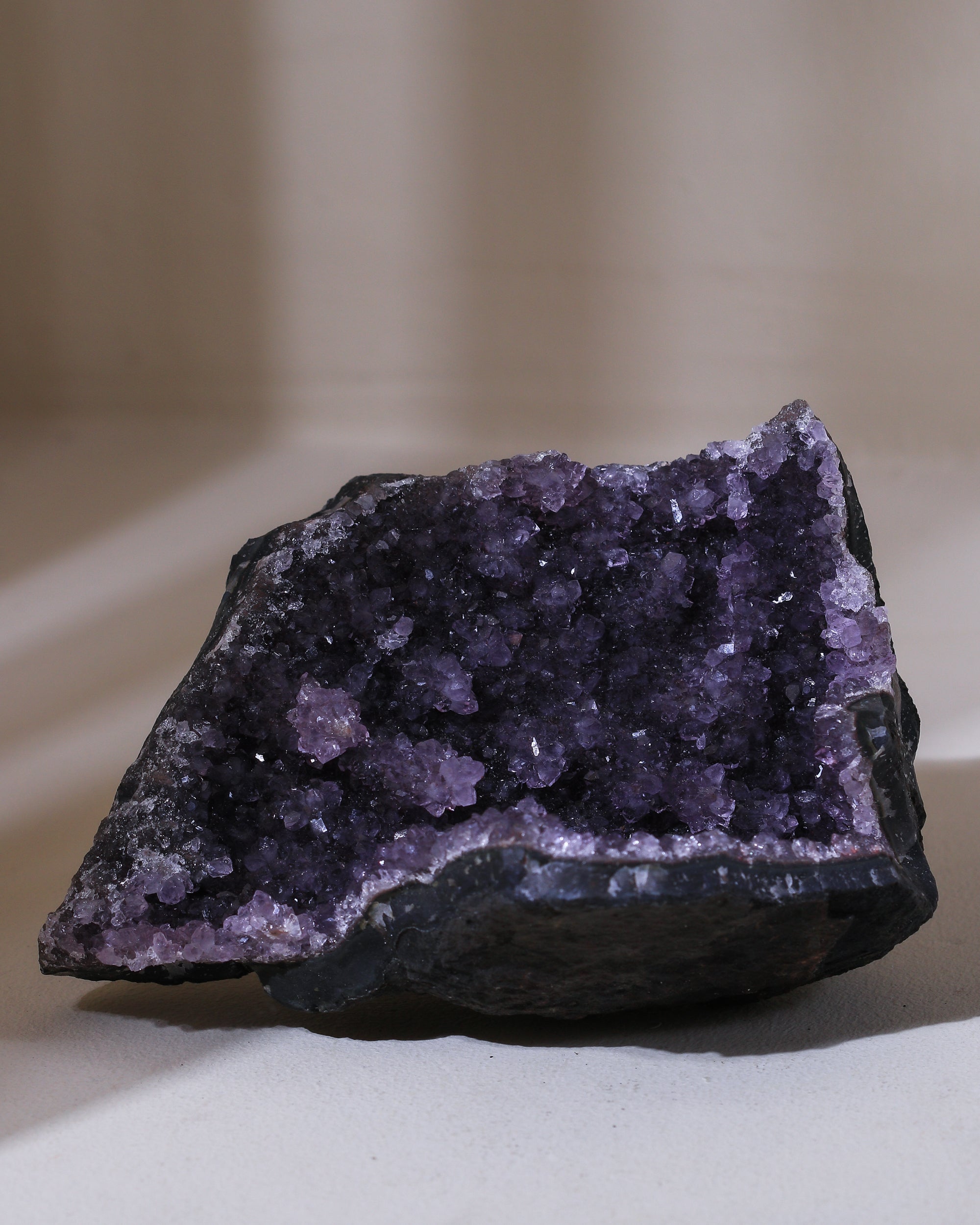 Stalaktit-Amethyst Kristall, Einzelstück