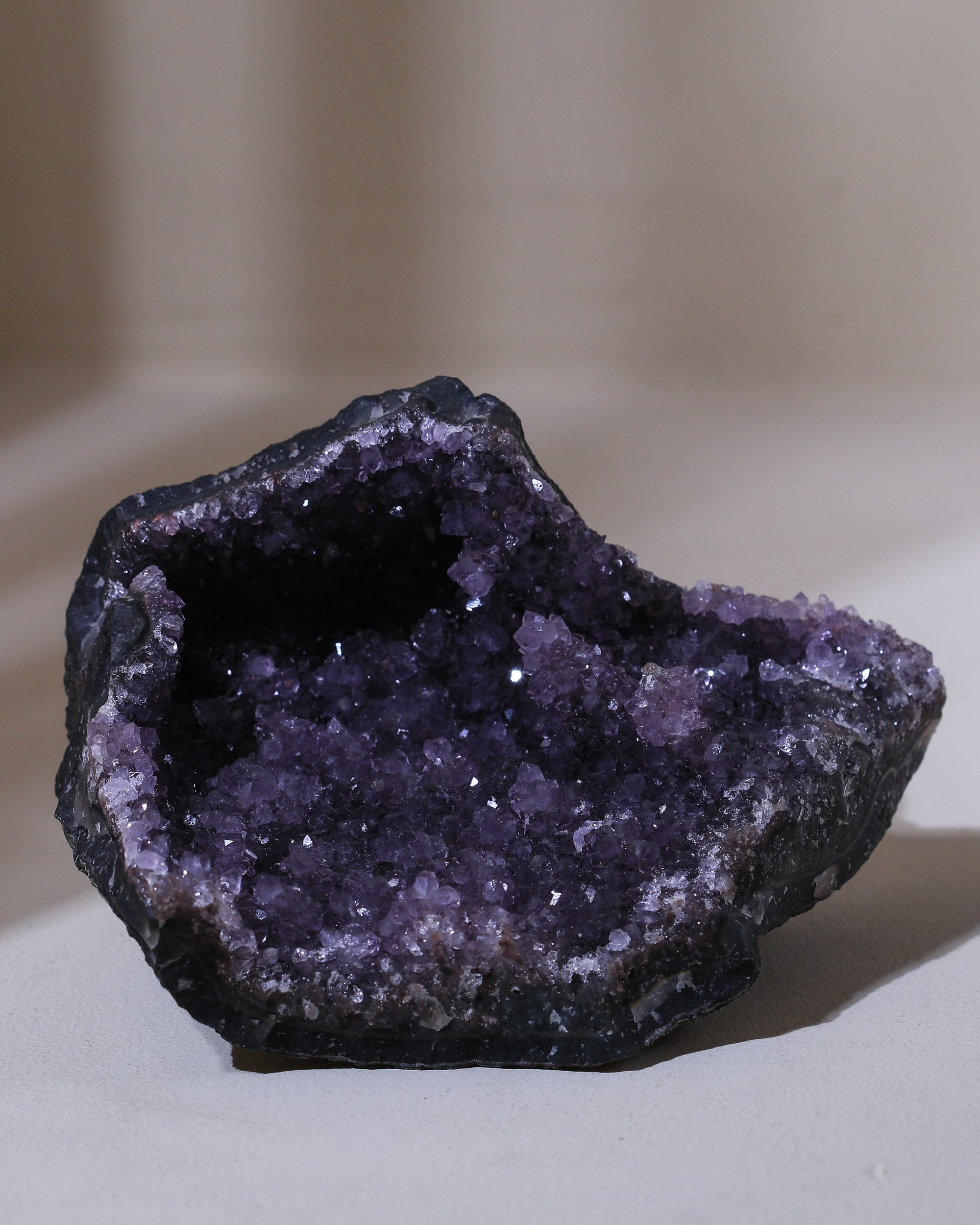 Stalaktit-Amethyst Kristall, Einzelstück