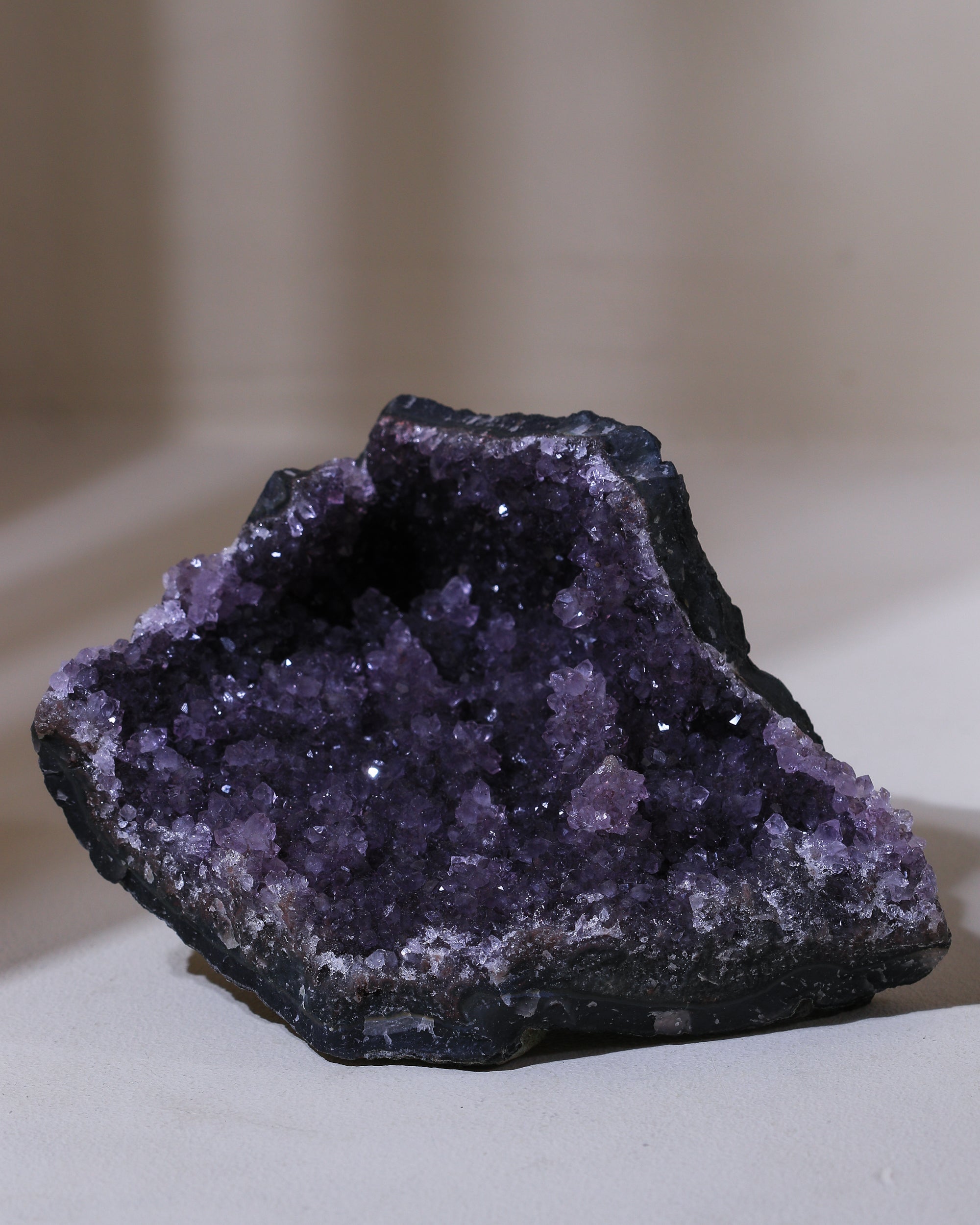 Stalaktit-Amethyst Kristall, Einzelstück