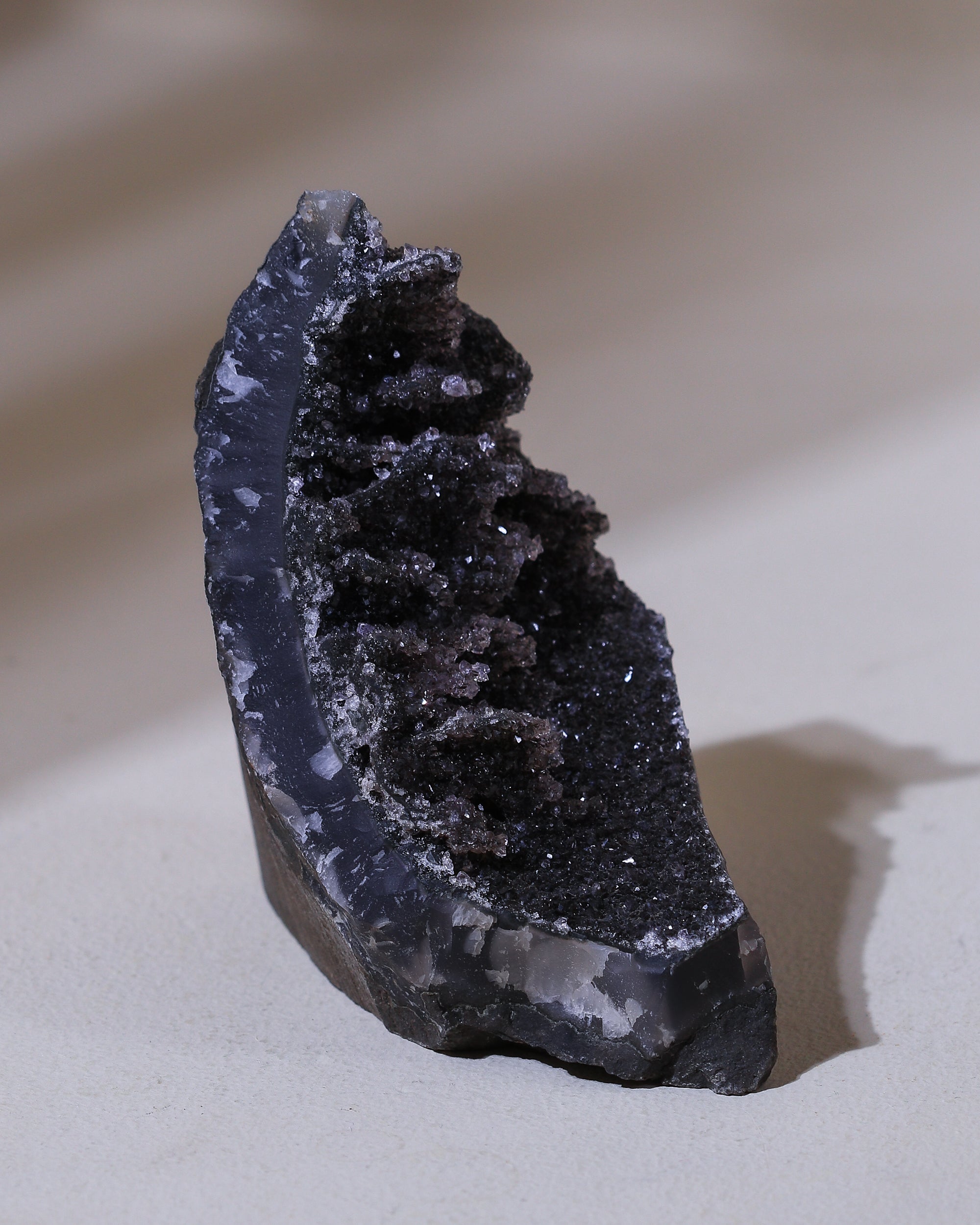 Black Amethyst Kristall, Einzelstück