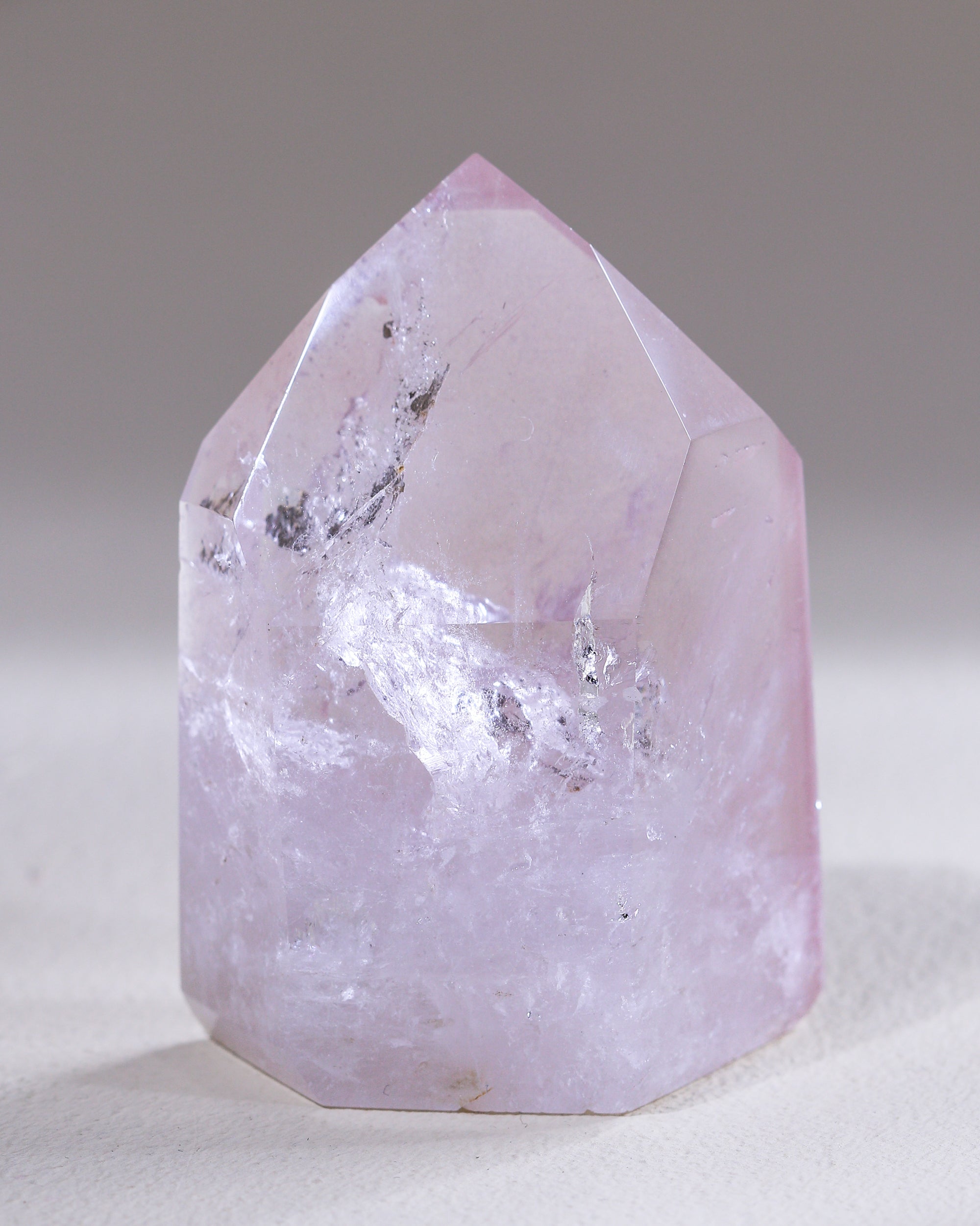 Lithium Quarz Spitze, Einzelstück