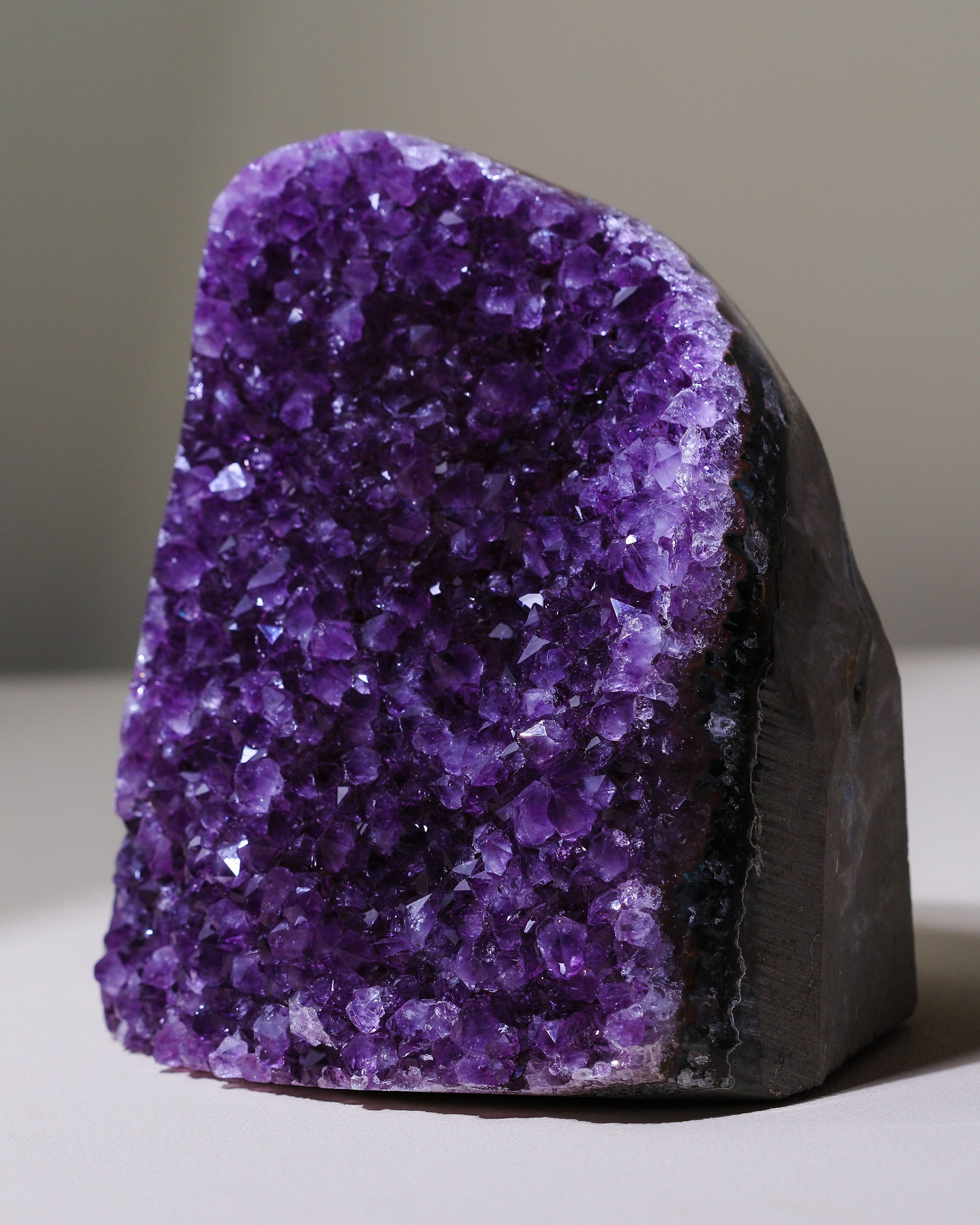 large amethyst crystal, unique piece